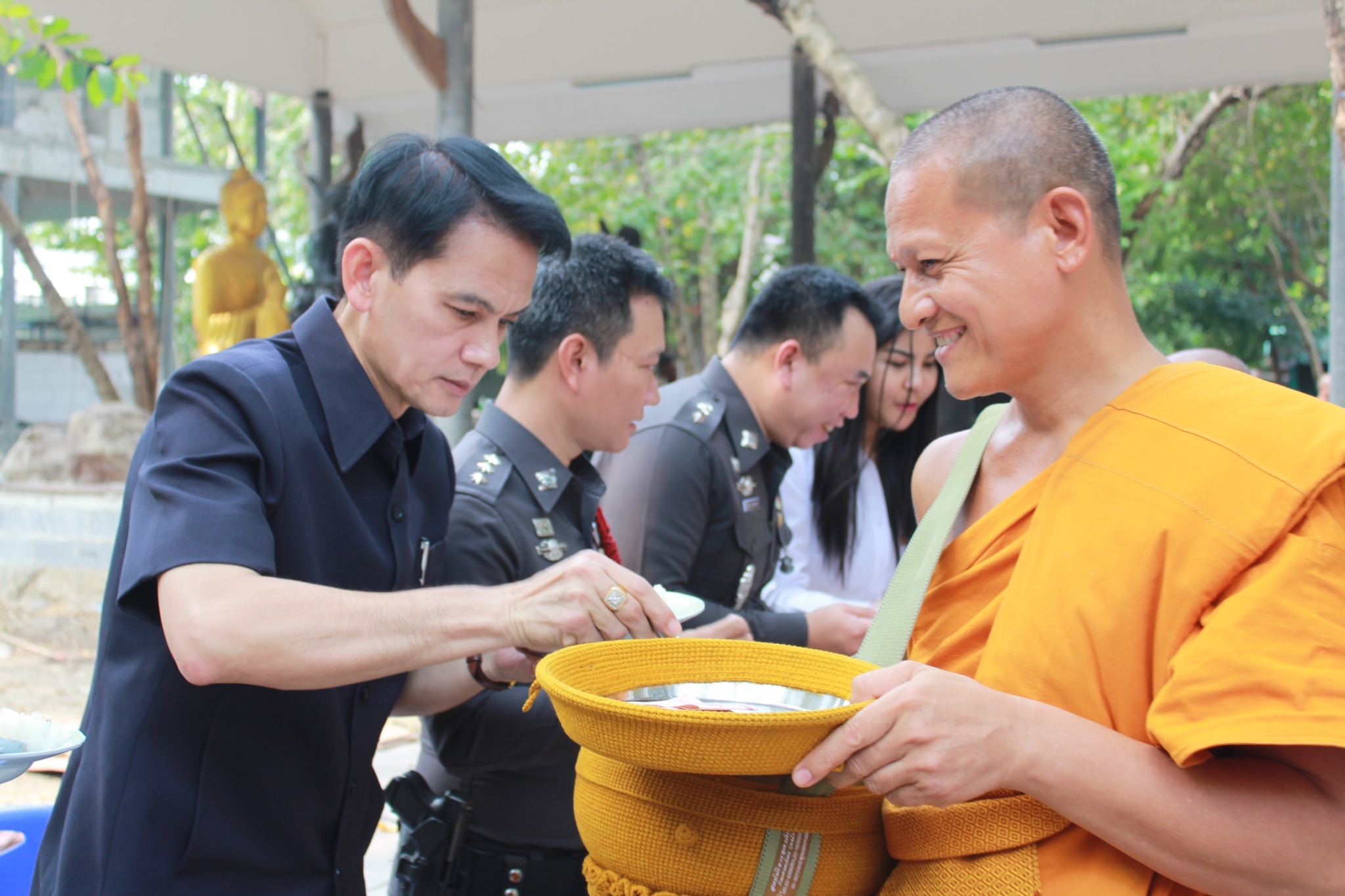 กิจกรรมครบรอบ ๔๙ ปี โครงการพัฒนาผู้นำอาสาพัฒนาชุมชน จ.นนทบุรี