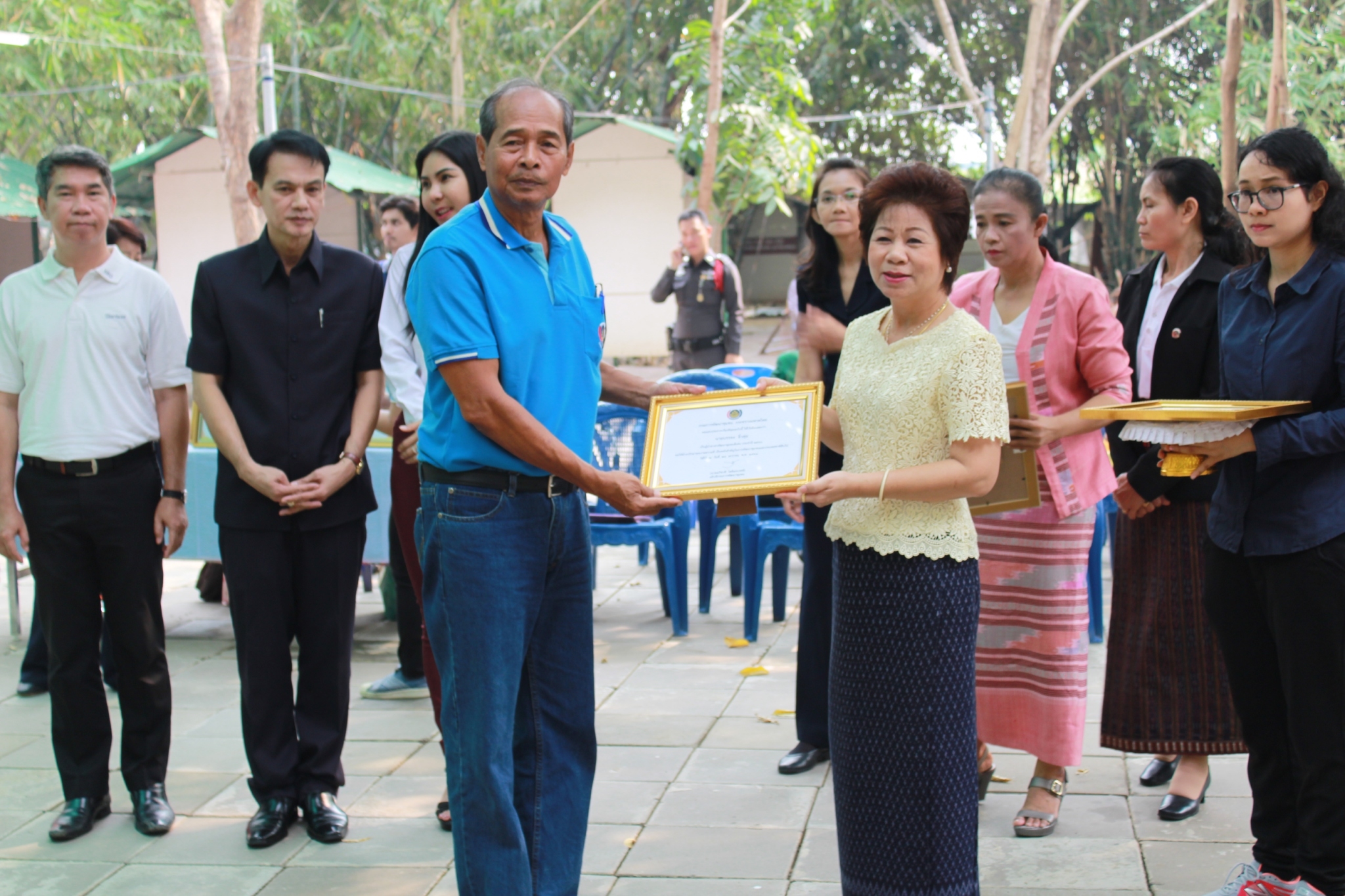 กิจกรรมครบรอบ ๔๙ ปี โครงการพัฒนาผู้นำอาสาพัฒนาชุมชน จ.นนทบุรี