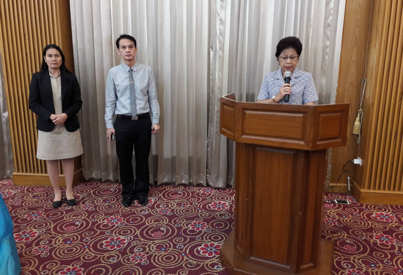 กิจกรรมการฝึกอบรมการส่งเสริมการใช้หลักปรัชญาของเศรษฐกิจพอเพียงในการพัฒนาหมู่บ้านให้มีระบบบริหารจัดการชุมชนแบบบูรณาการและพัฒนาเศรษฐกิจชุมชน  รุ่นที่ 1