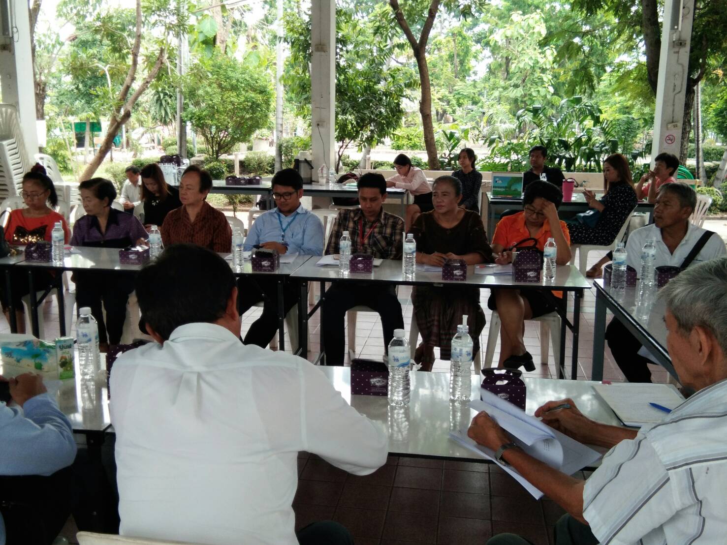 ประชุมคณะทำงานเตรียมความพร้อมและขับเคลื่อนโครงการจิตอาสาเพื่อการพัฒนาลำน้ำกับชีวิตบนวิถีแห่งความพอเพียง