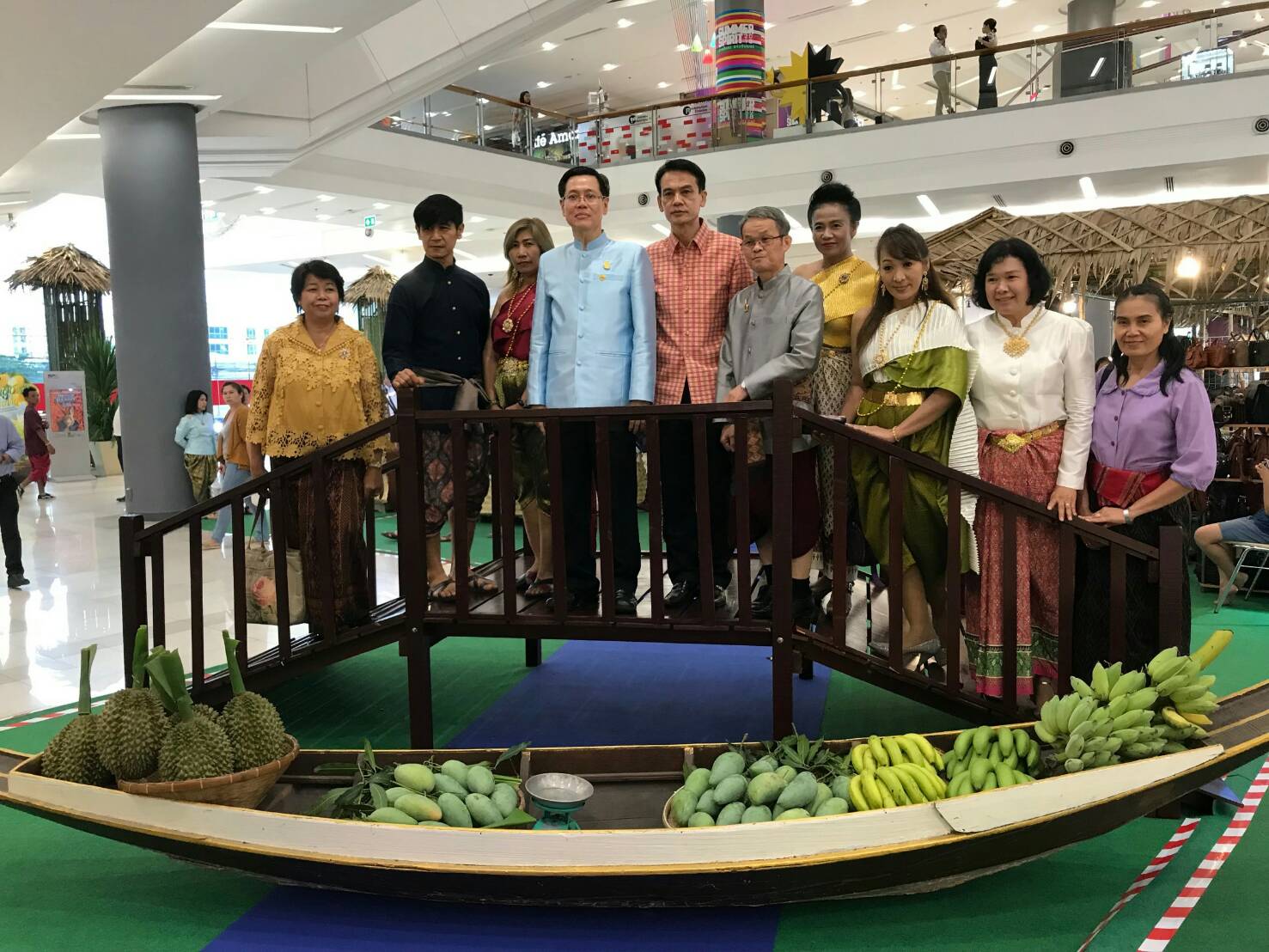 พิธีเปิดงาน “งานบ้านตลาดขวัญ ตำนานเมืองนนท์”