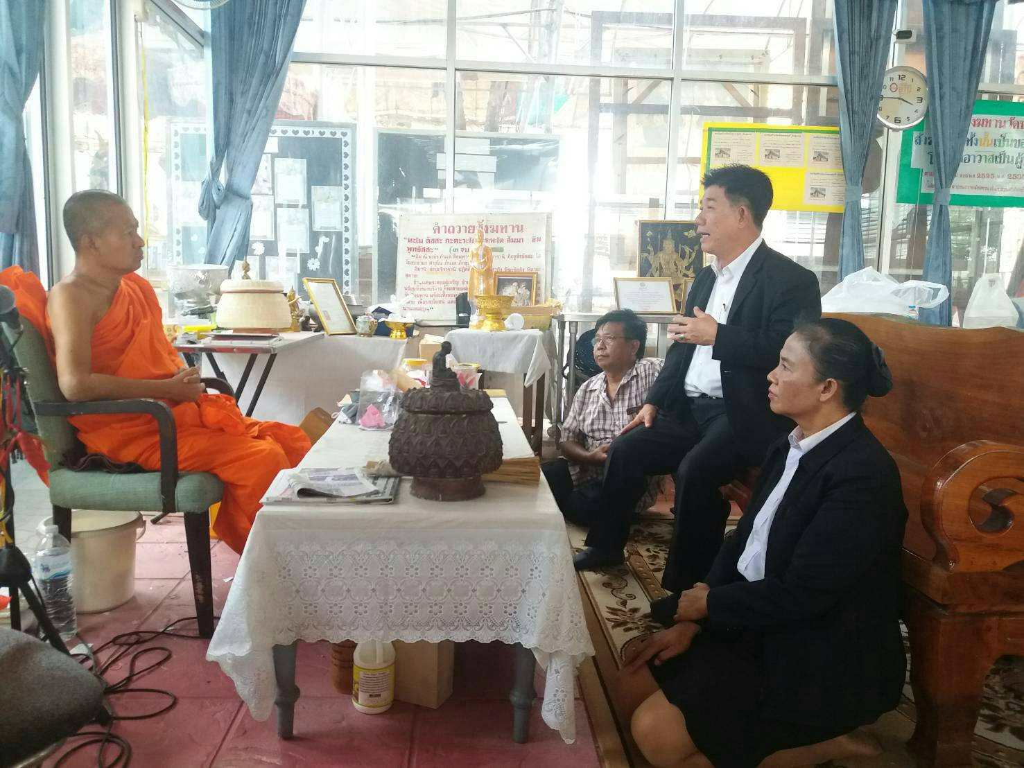 ผู้ตรวจราชการกรมฯตรวจเยี่ยมการเตรียมความพร้อมหมู่บ้านท่องเที่ยว OTOP นวัตวิถี อ.เมืองนนทบุรี