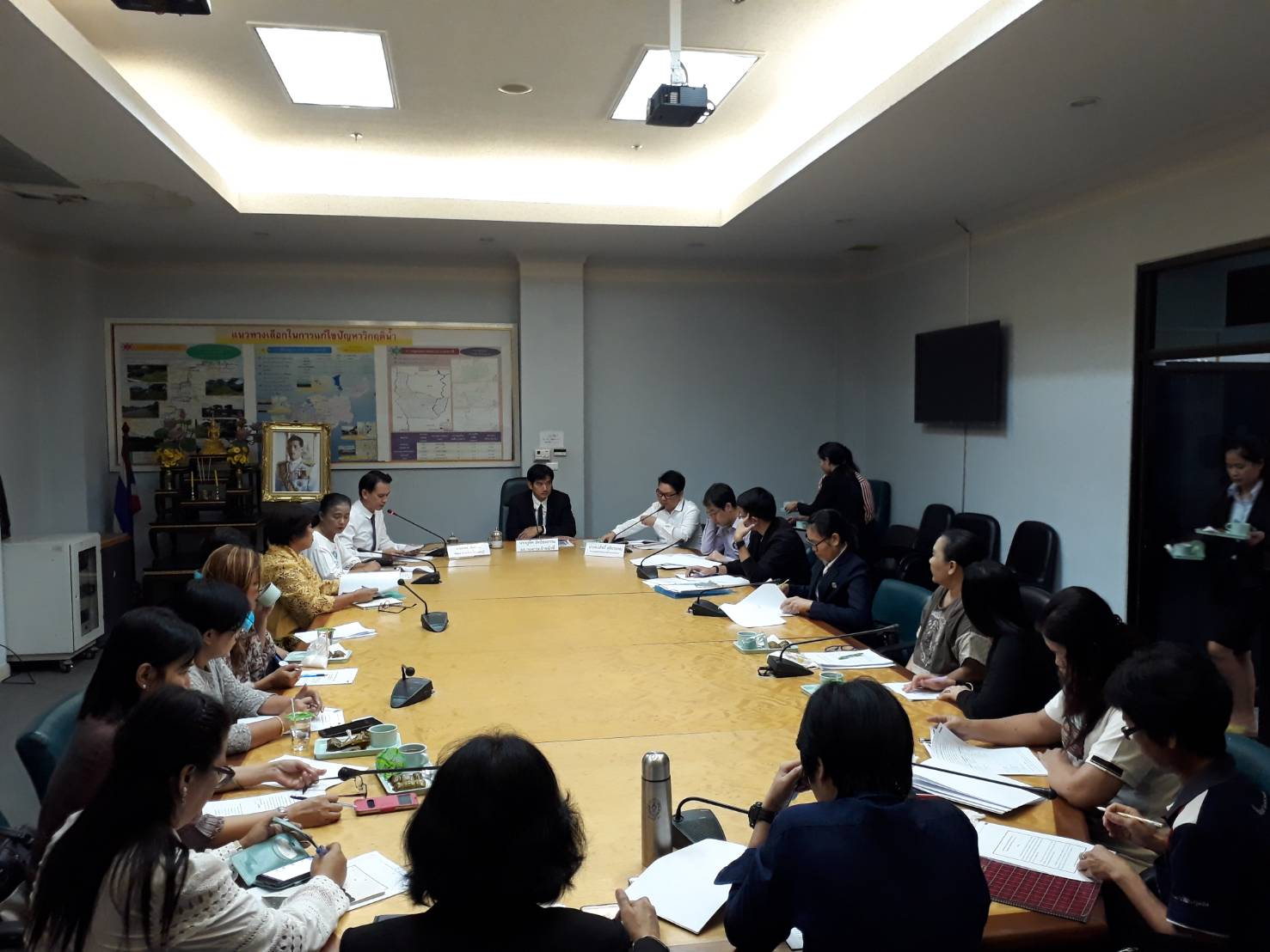 ตรวจติดตาม/สนับสนุนการบริหารทรัพยากรบุคคล “กจ.สัญจร” จ.นนทบุรี