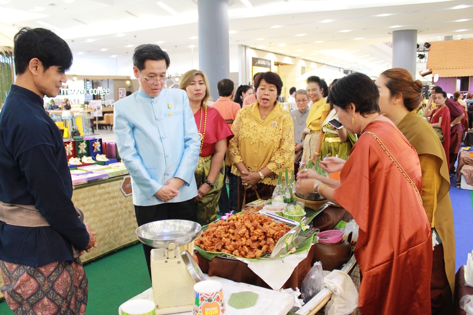 พิธีเปิดงาน “งานบ้านตลาดขวัญ ตำนานเมืองนนท์”