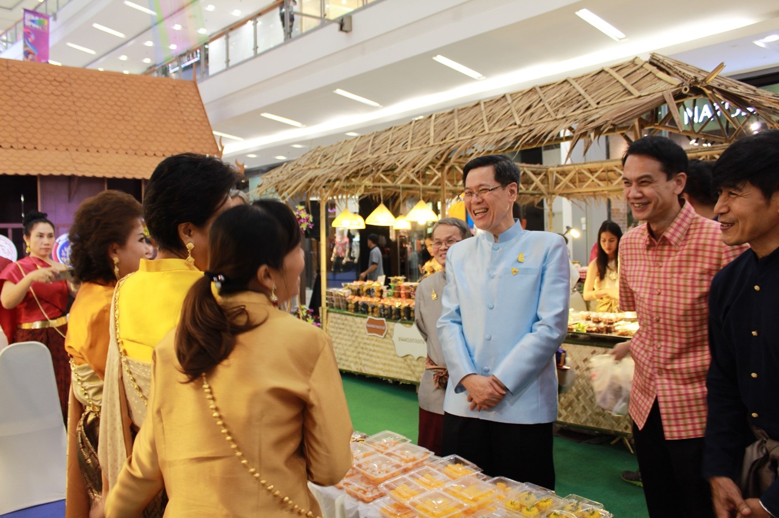 พิธีเปิดงาน “งานบ้านตลาดขวัญ ตำนานเมืองนนท์”