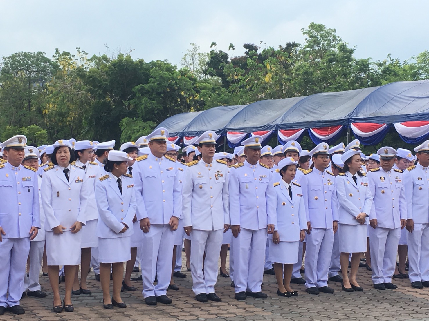 พช.นนทบุรี ร่วมวางพวงมาลาวันคล้ายวันสวรรคตสมเด็จพระนเรศวรมหาราช 25 เมย.