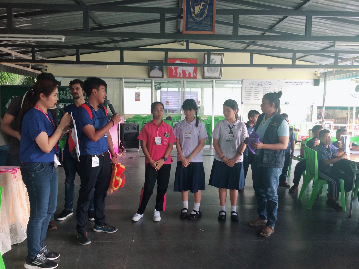 สพจ.นนทุบรี อบรมมัคคุเทศก์น้อยตามโครงการท่องเที่ยวตลาดน้ำประชารัฐสวนบัว