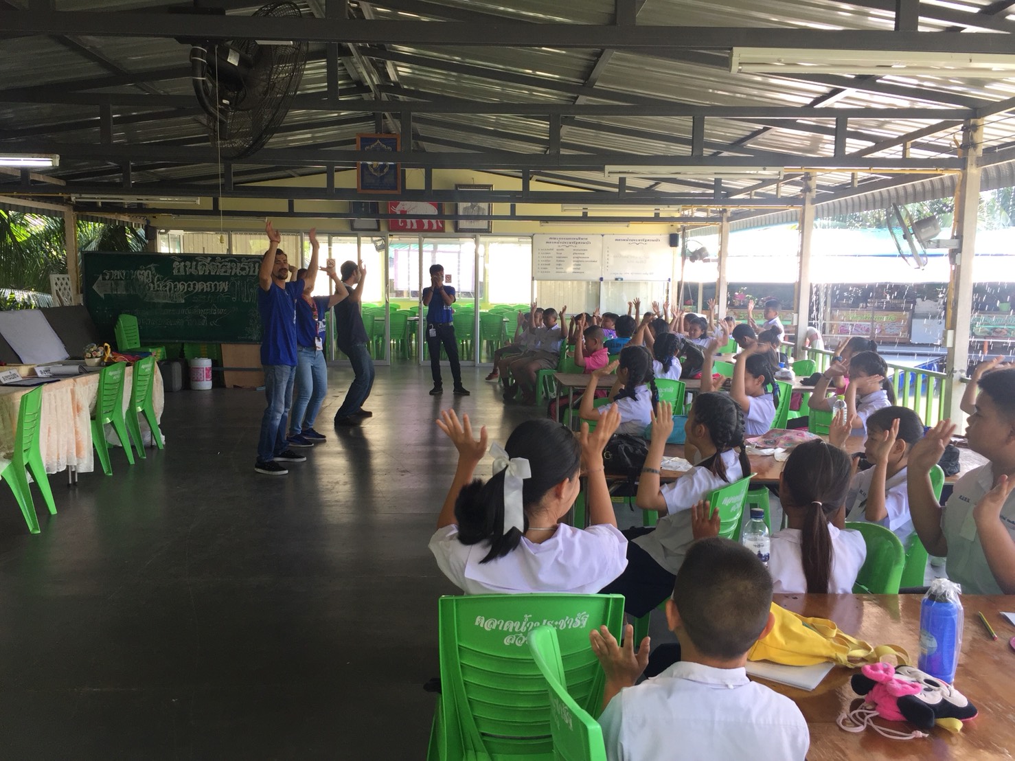 สพจ.นนทุบรี อบรมมัคคุเทศก์น้อยตามโครงการท่องเที่ยวตลาดน้ำประชารัฐสวนบัว