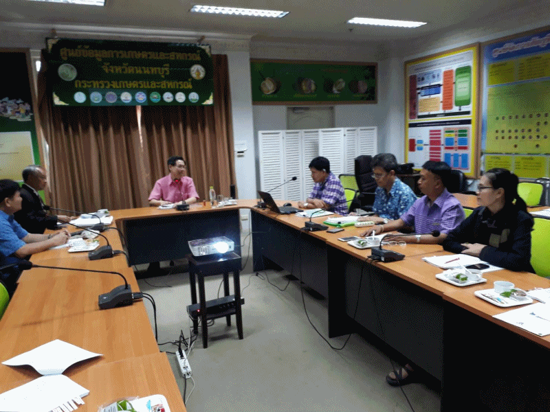 @สพจ.นนทบุรี>วันศุกร์ที่ 22 มิถุนายน 2561 เวลา 09.00 น. นายอำพล  อังคภากรณ์กุล รองผู้ว่าราชการจังหวัดนนทบุรี ประธานที่ประชุมคณะกรรมการคัดเลือกกรรมการผู้ทรงคุณวุฒิในคณะกรรมการประมงจังหวัด