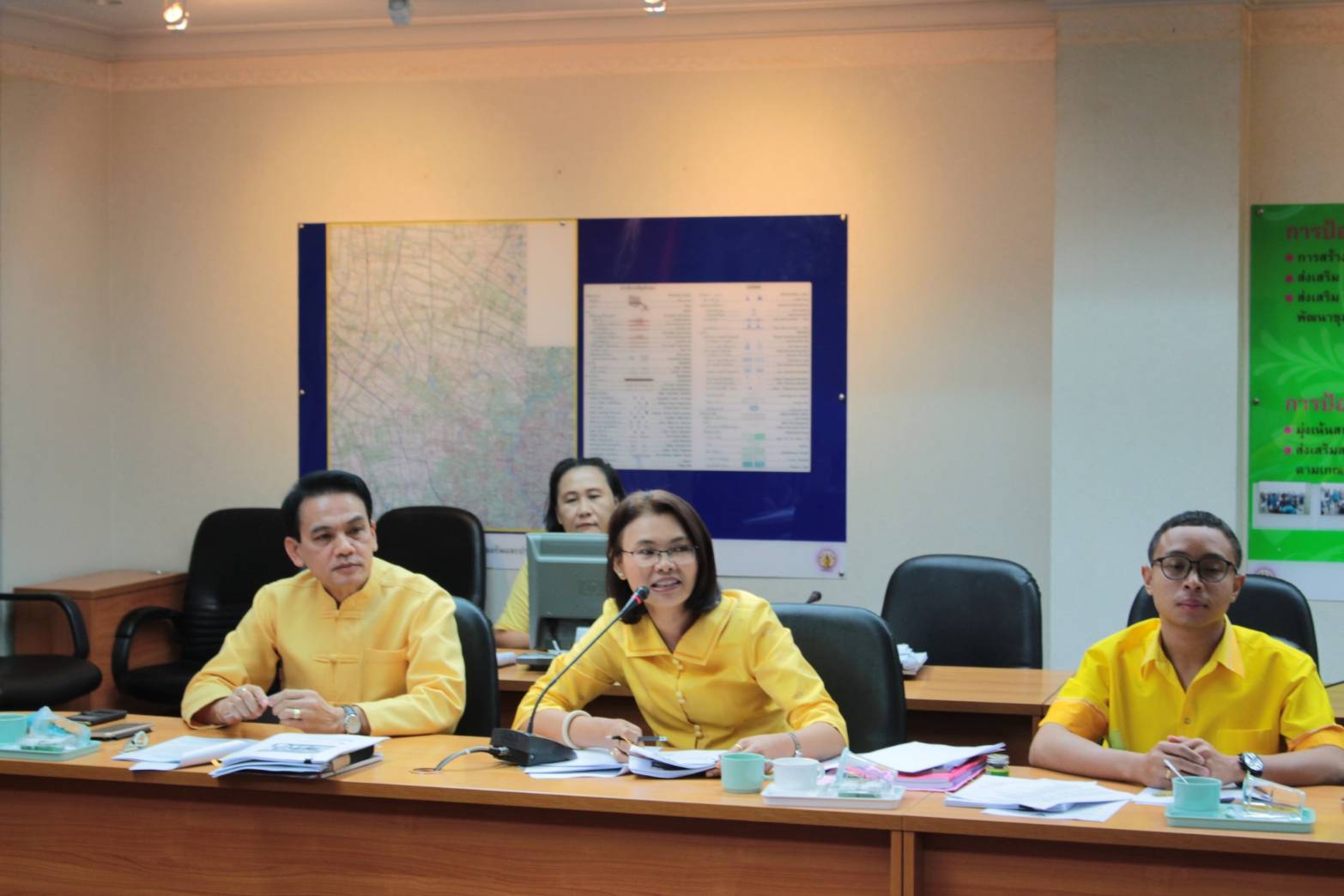 ประชุมคณะทำงานบริหารการจัดเก็บข้อมูลเพื่อการพัฒนาชุมชนจังหวัดนนทบุรี ครั้งที่ 2/2561