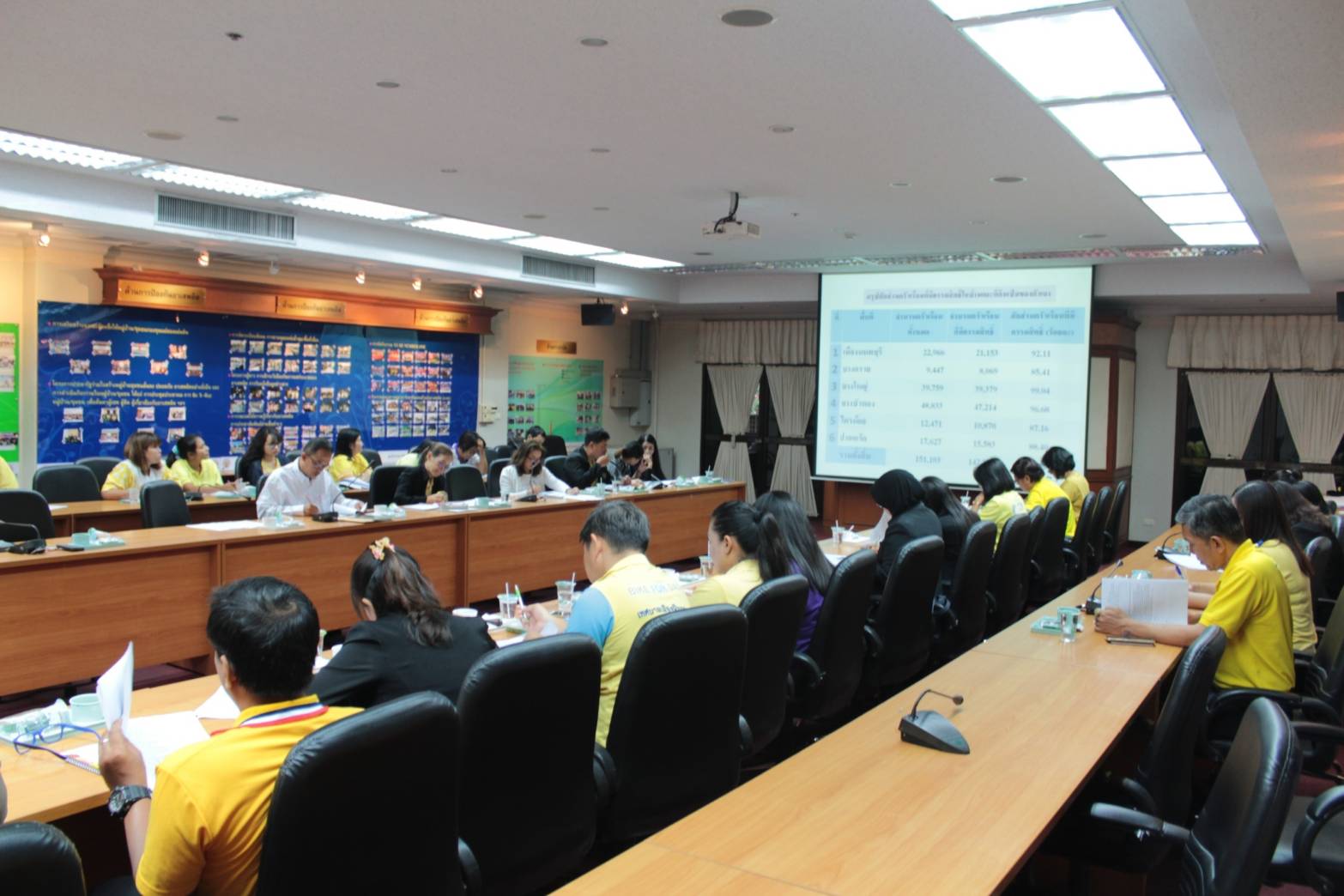 ประชุมคณะทำงานบริหารการจัดเก็บข้อมูลเพื่อการพัฒนาชุมชนจังหวัดนนทบุรี ครั้งที่ 2/2561