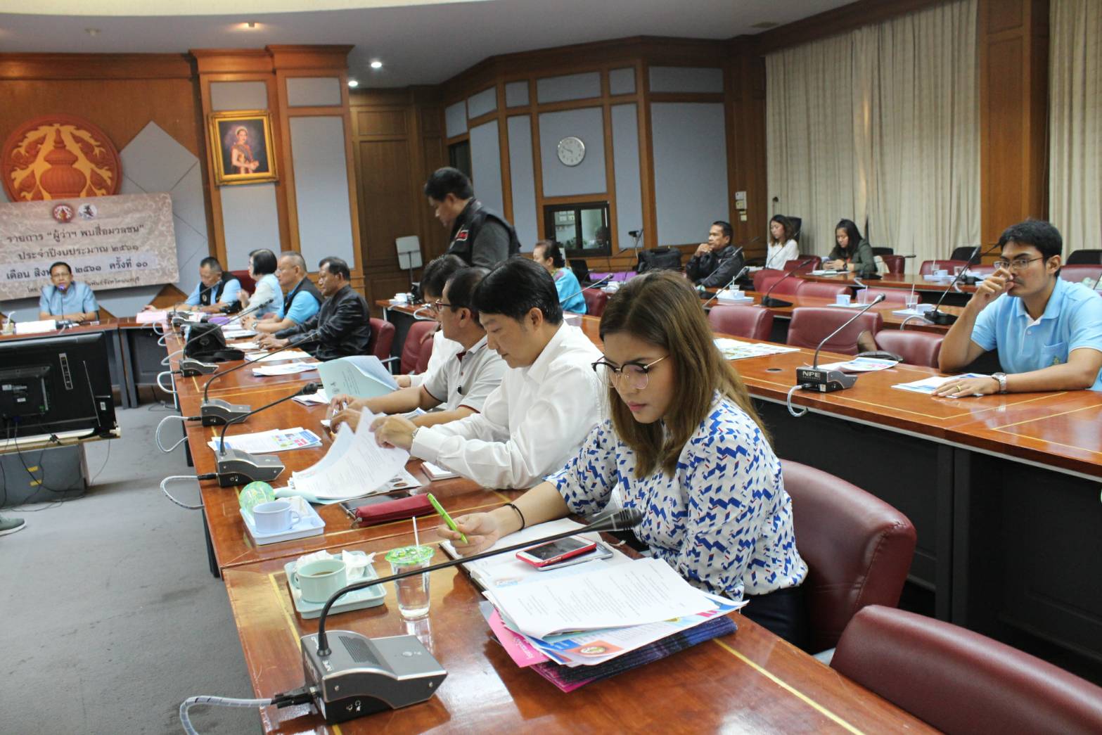 “ผู้ว่าราชการจังหวัดนนทบุรีพบสื่อมวลชน” ครั้งที่ 10 /2561