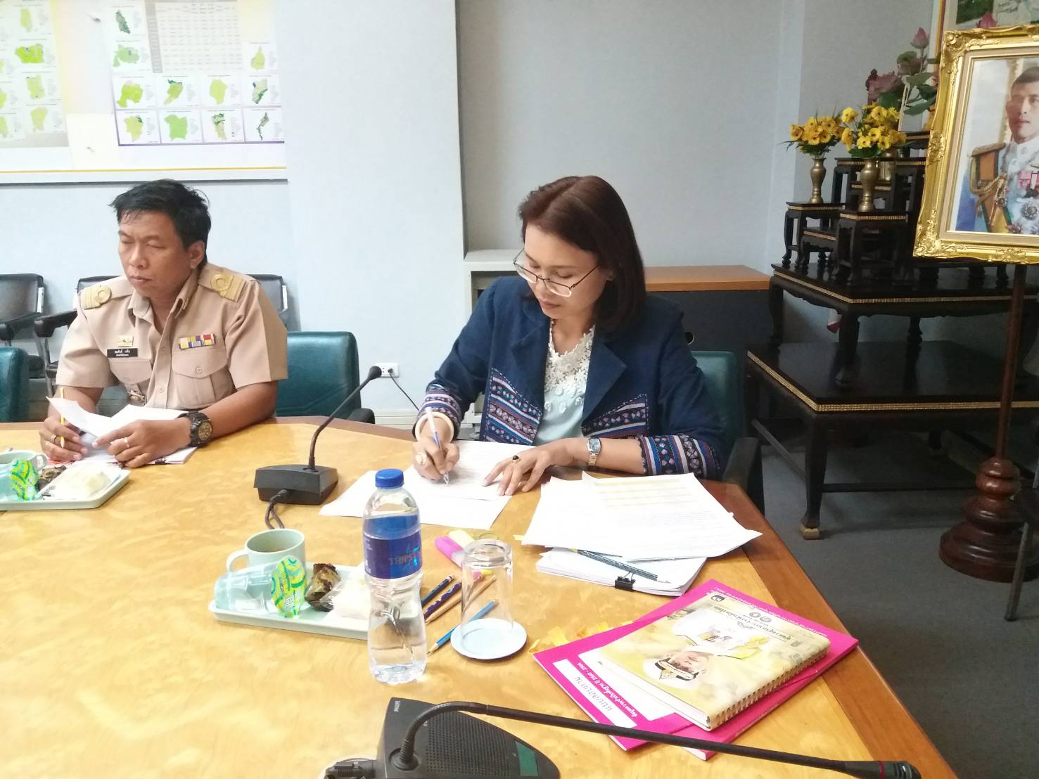 การสัมภาษณ์การคัดเลือกผู้จัดเก็บและผู้บันทึกข้อมูล จปฐ. และองค์กรปกครองส่วนท้องถิ่น ที่สนับสนุนการจัดเก็บและนำข้อมูลไปใช้ประโยชน์ ดีเด่น ระดับจังหวัด ประจำปี 2561