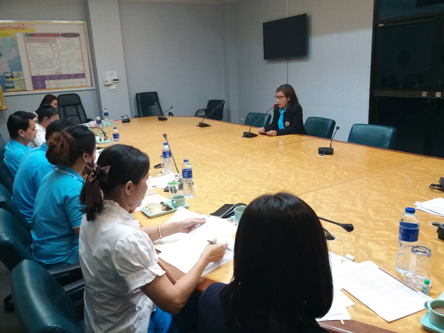 การสัมภาษณ์การคัดเลือกผู้จัดเก็บและผู้บันทึกข้อมูล จปฐ. และองค์กรปกครองส่วนท้องถิ่น ที่สนับสนุนการจัดเก็บและนำข้อมูลไปใช้ประโยชน์ ดีเด่น ระดับจังหวัด ประจำปี 2561