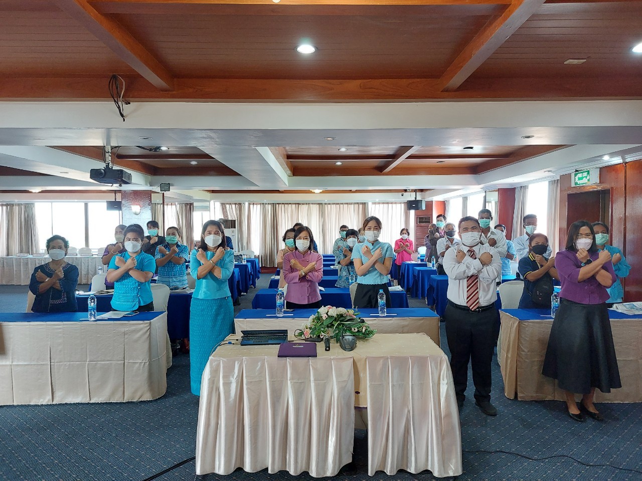 พช.นนทบุรี จัดประชุมเชิงปฏิบัติการพัฒนาศักยภาพเจ้าหน้าที่และเครือข่ายกลุ่มออมทรัพย์เพื่อการผลิตฯ