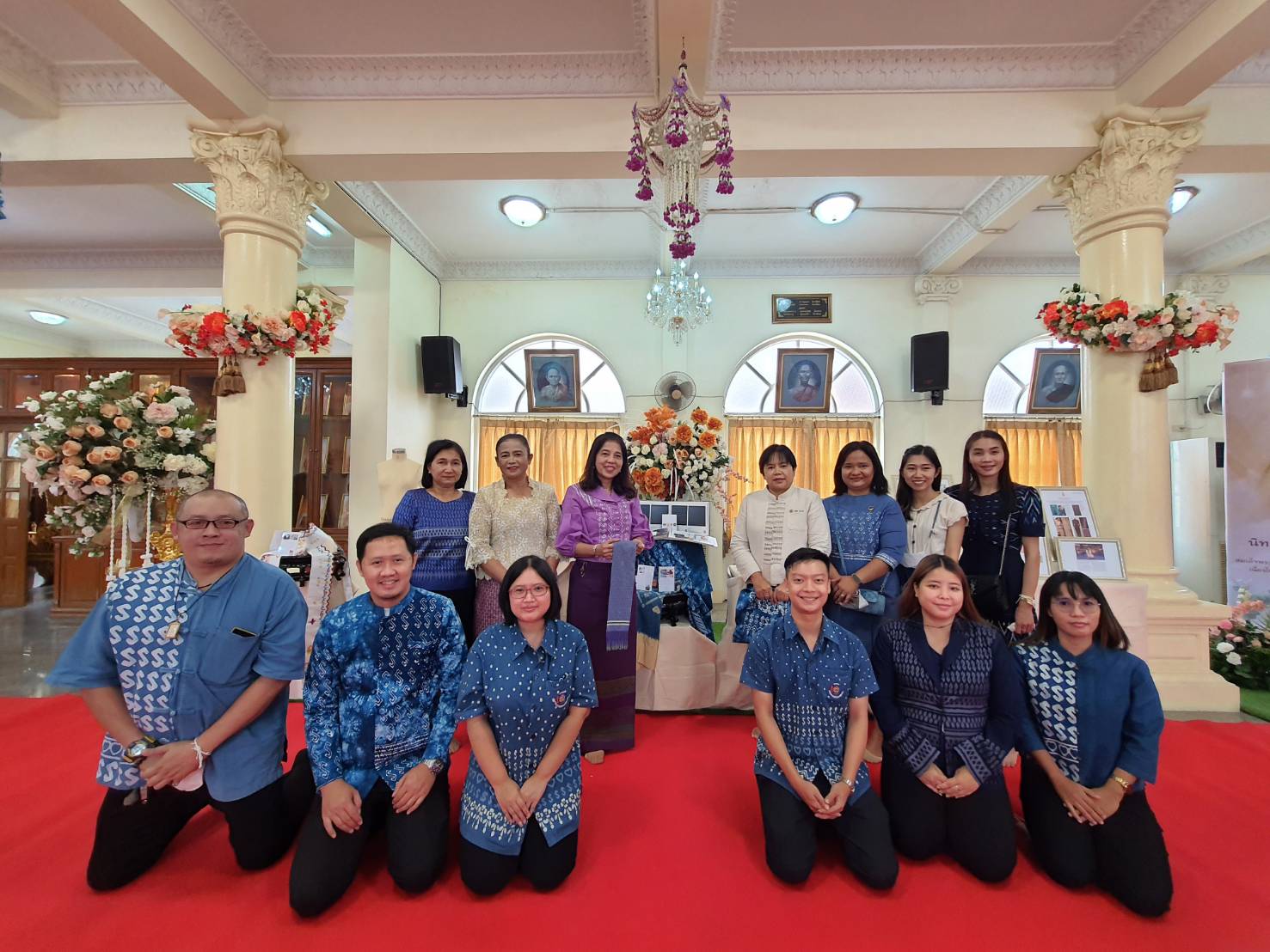 พช.นนทบุรี ร่วมประกอบพิธีทำบุญตักบาตรเฉลิมพระเกียรติ และพิธีเจริญพระพุทธมนต์ถวายพระกุศลแด่ สมเด็จพระเจ้าลูกเธอ เจ้าฟ้าสิริวัณณวรี นารีรัตนราชกัญญา เนื่องในโอกาสวันคล้ายวันประสูติ 8 มกราคม 2566 พร้อมร่วมจัดแสดงนิทรรศการ ผ้าลายขอพระราชทาน “ผ้าลายขอเจ้าฟ้าสิริวัณณวรีฯ”