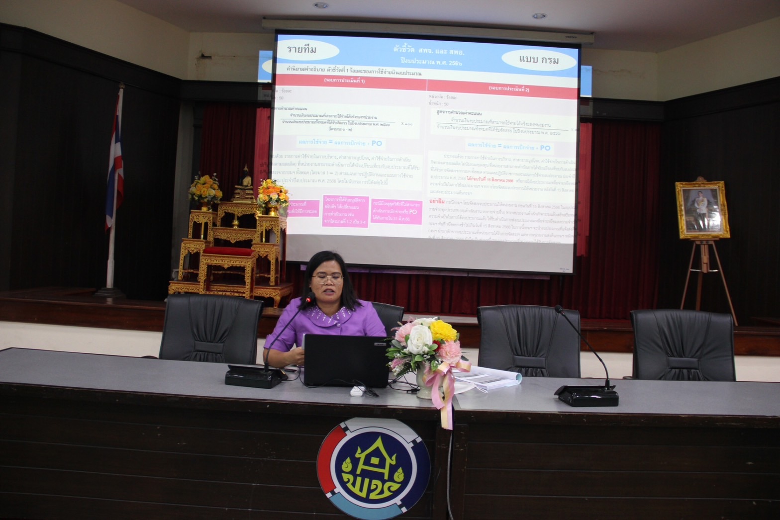 พช.นนทบุรี จัดประชุมเชิงปฏิบัติการการดำเนินงานตามมาตรการปรับปรุงประสิทธิภาพในการปฏิบัติราชการ  ประจำปีงบประมาณ พ.ศ. ๒๕๖๖