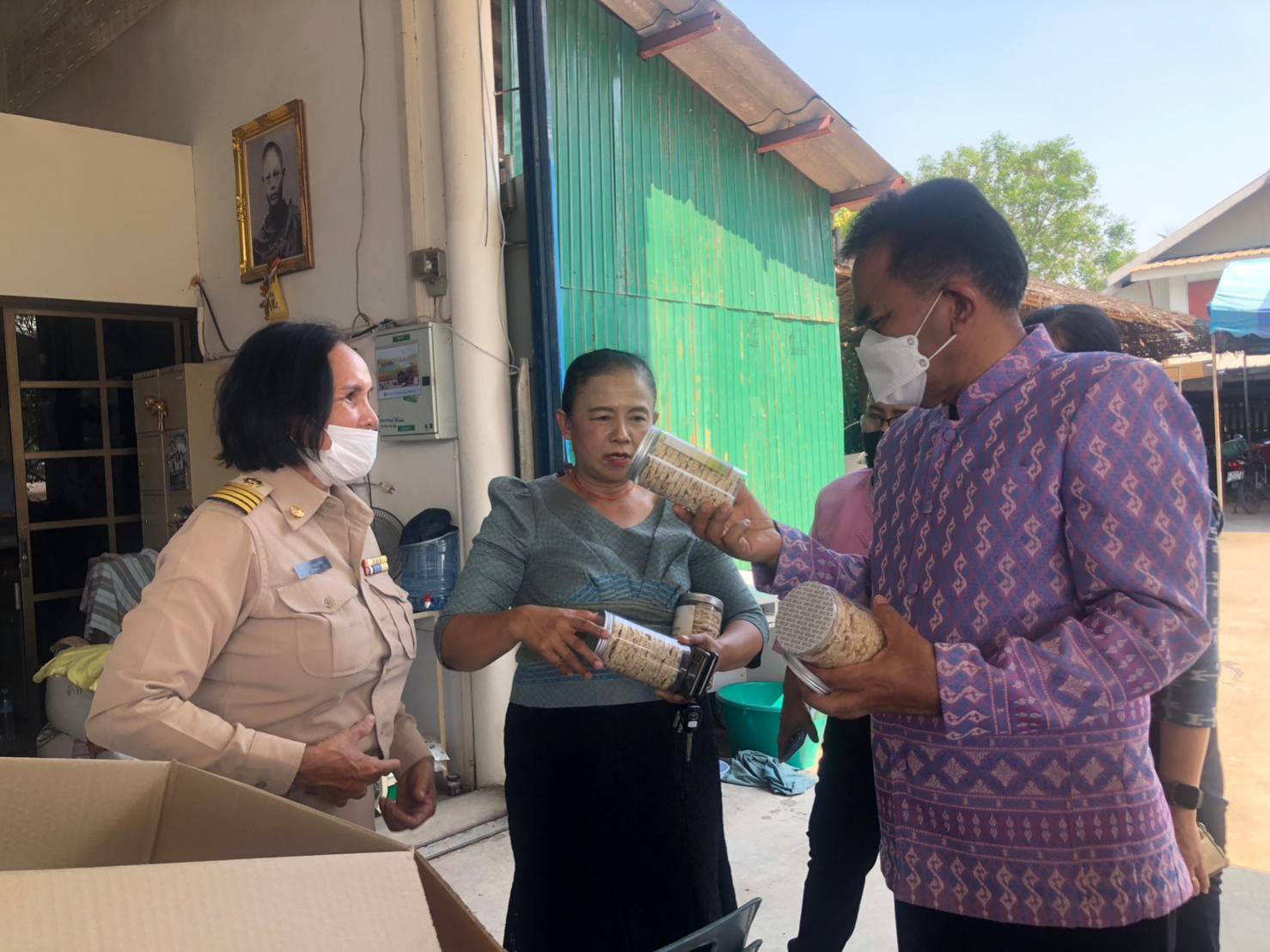 ผู้ตรวจราชการกรมการพัฒนาชุมชน ลงพื้นที่ตรวจติดตามผลการปฏิบัติราชการจังหวัดนนทบุรี