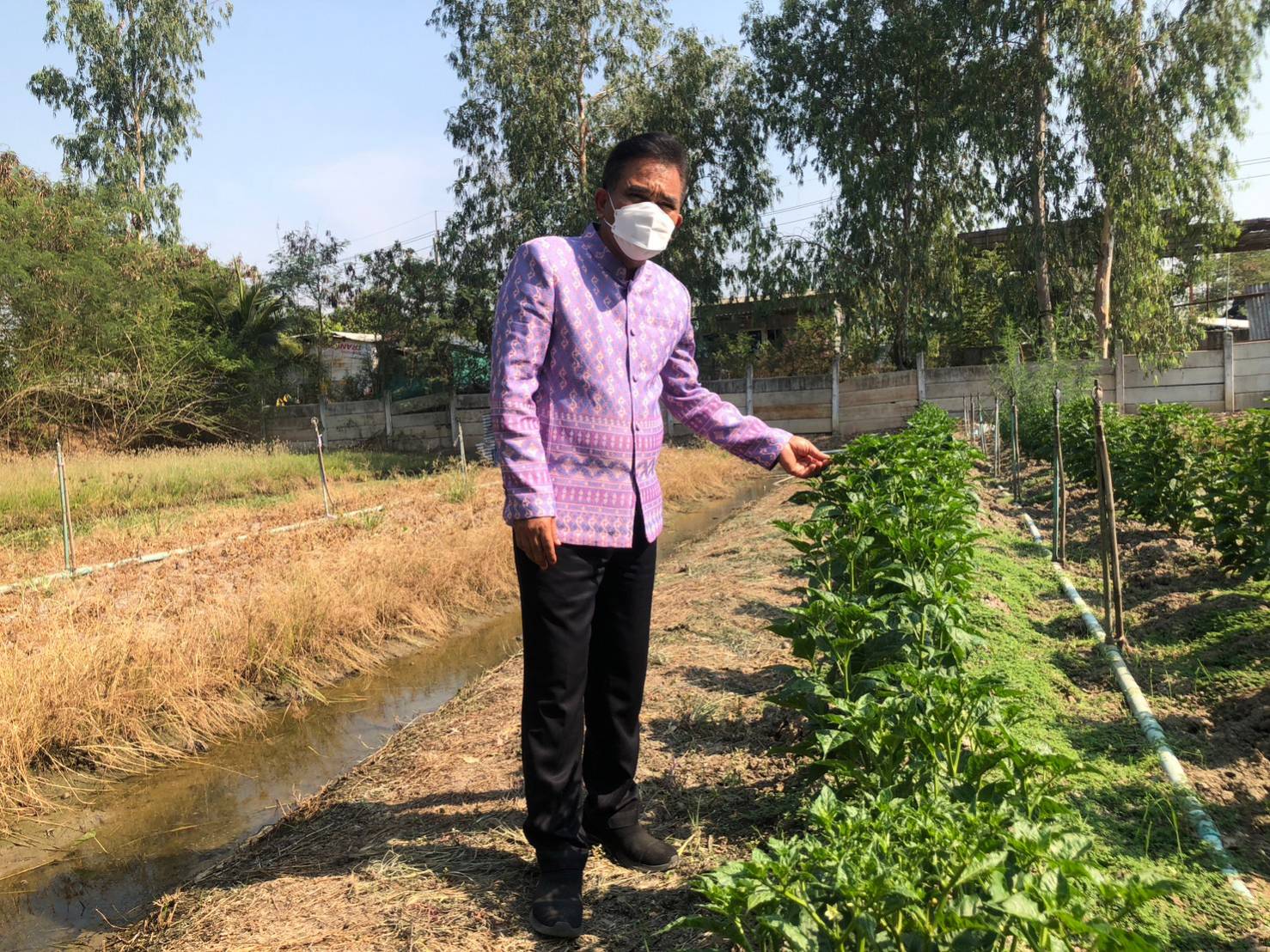 ผู้ตรวจราชการกรมการพัฒนาชุมชน ลงพื้นที่ตรวจติดตามผลการปฏิบัติราชการจังหวัดนนทบุรี