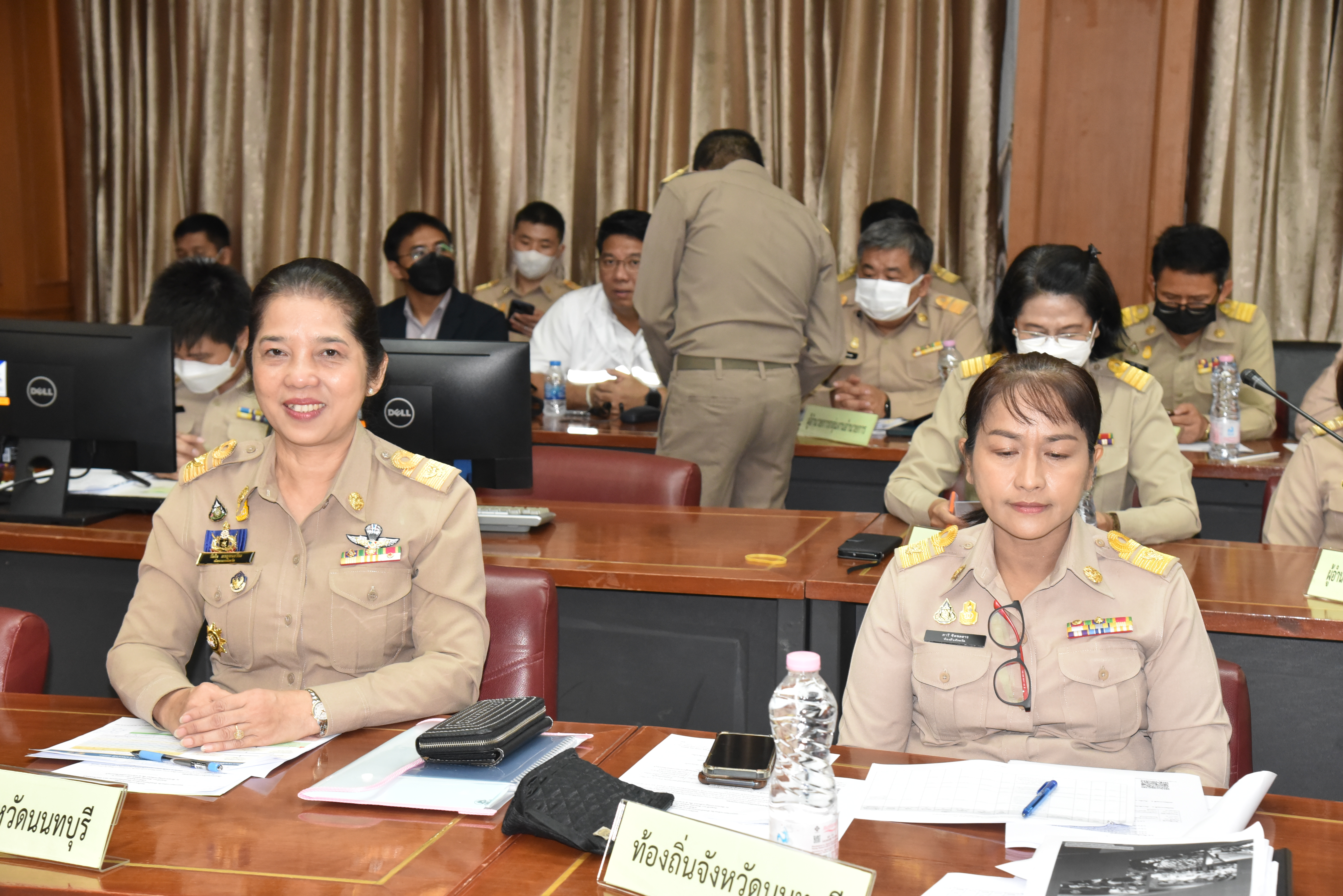 จังหวัดนนทบุรี มอบรางวัลกิจกรรมพัฒนาชุมชนดีเด่น จังหวัดนนทบุรี และรางวัลคนกองทุนพัฒนาบทบาทสตรีดีเด่นระดับจังหวัด ประจำปี 2566
