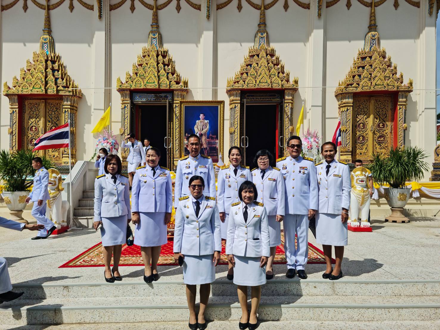 พช.นนท์ ร่วมพิธี พระราชทานผ้าพระกฐิน ประจำปี พ.ศ. 2566 กรมการพัฒนาชุมชน นำทอดถวาย  ณ วัดพิกุลทอง พระอารามหลวง ตำบลพิกุลทอง อำเภอท่าช้าง จังหวัดสิงห์บุรี