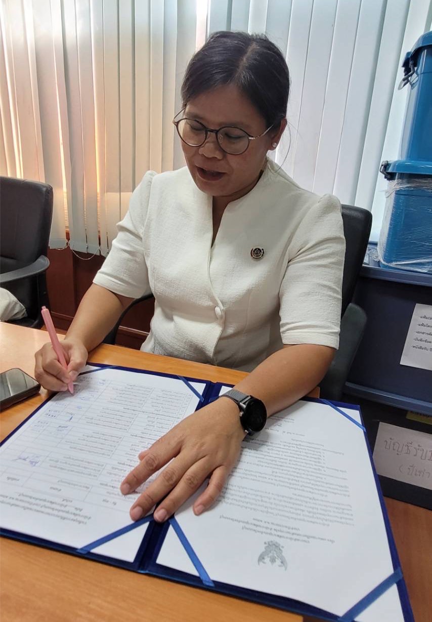 สำนักงานพัฒนาชุมชนจังหวัดนนทบุรี ร่วมประกาศเจตนารมณ์ในการต่อต้านการทุจริต ประจำปีงบประมาณ พ.ศ. 2567