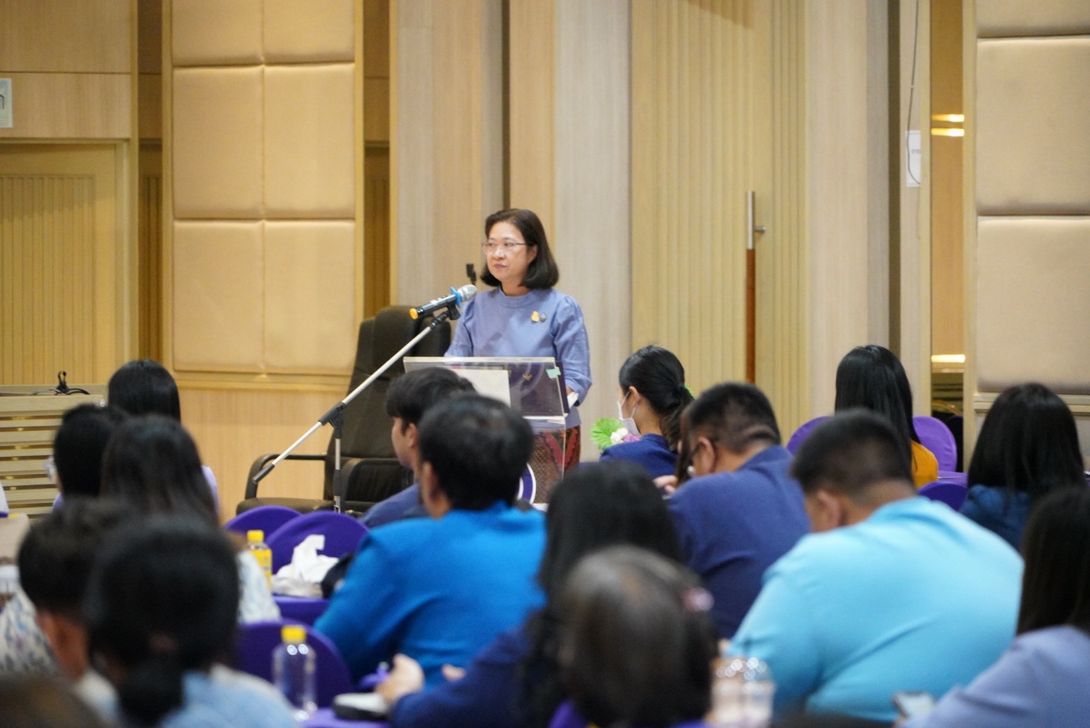 พช.นนท์ เปิดบ้านต้อนรับ ประชุมเขตตรวจภาคกลาง ปลื้ม! อธิบดี พช. มอบนโยบายและสร้างขวัญกำลังใจ