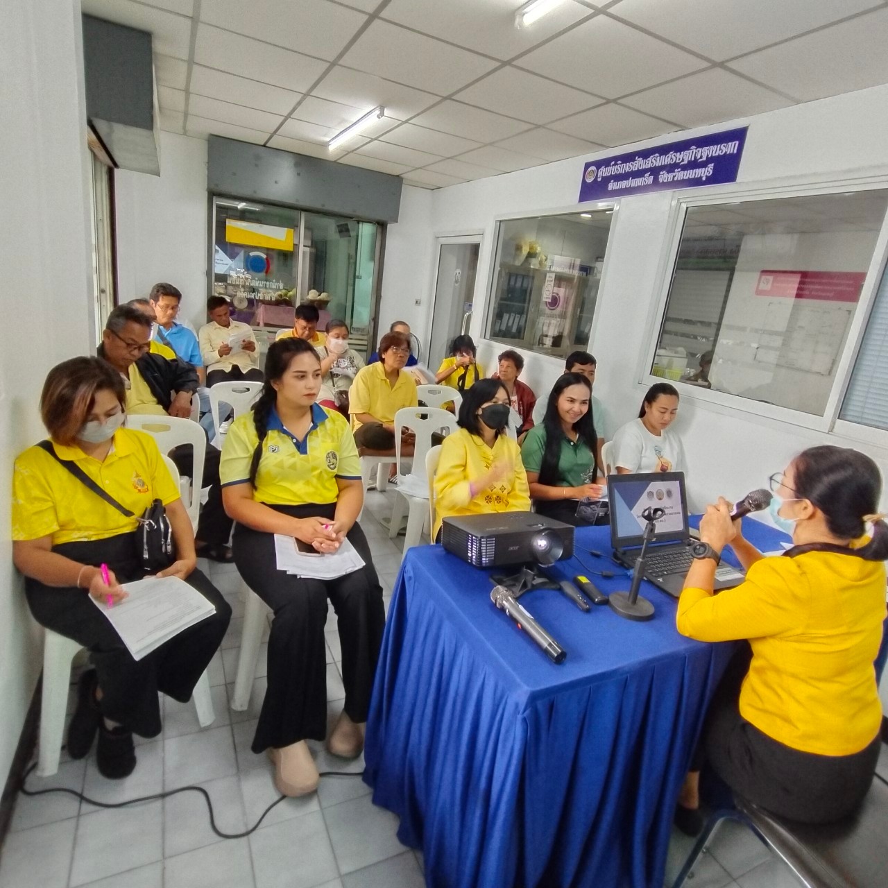 พช.ปากเกร็ด เดินหน้าขับเคลื่อน โครงการแก้ไขปัญหาความยากจน (กข.คจ.)