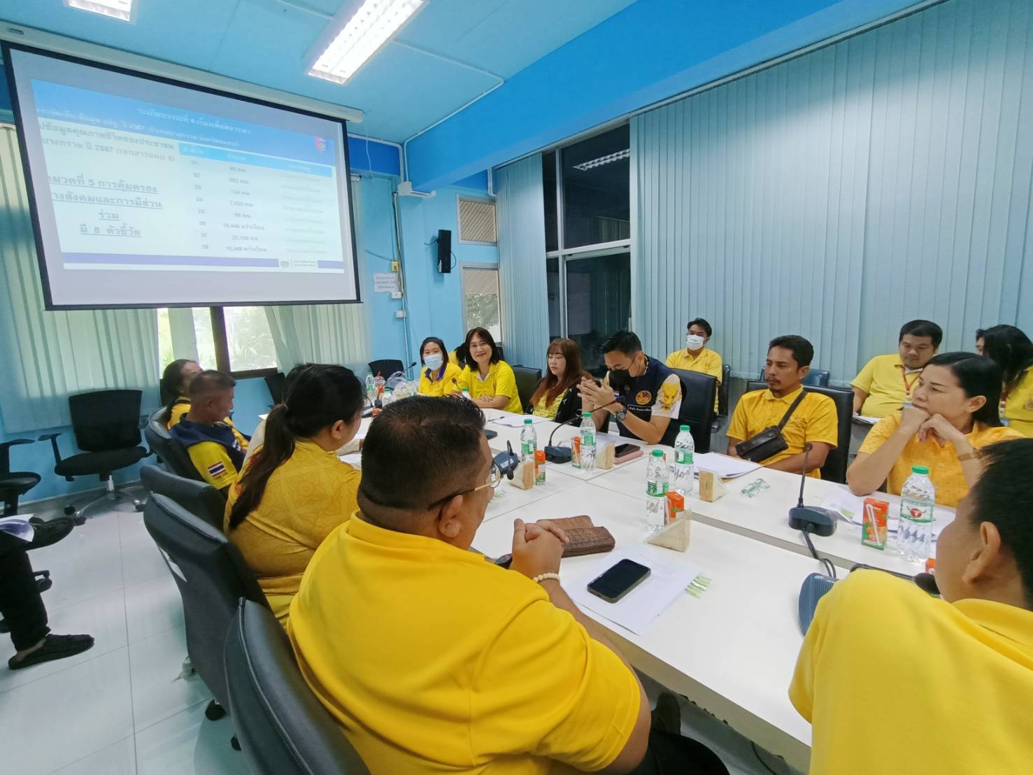 📌📑🎖️พช.บางกรวยดำเนินประชุมการนำเสนอผลการจัดเก็บและรับรองคุณภาพการจัดเก็บข้อมูลความจำเป็นพื้นฐาน (จปฐ.) ระดับอำเภอ ประจำปี 2567