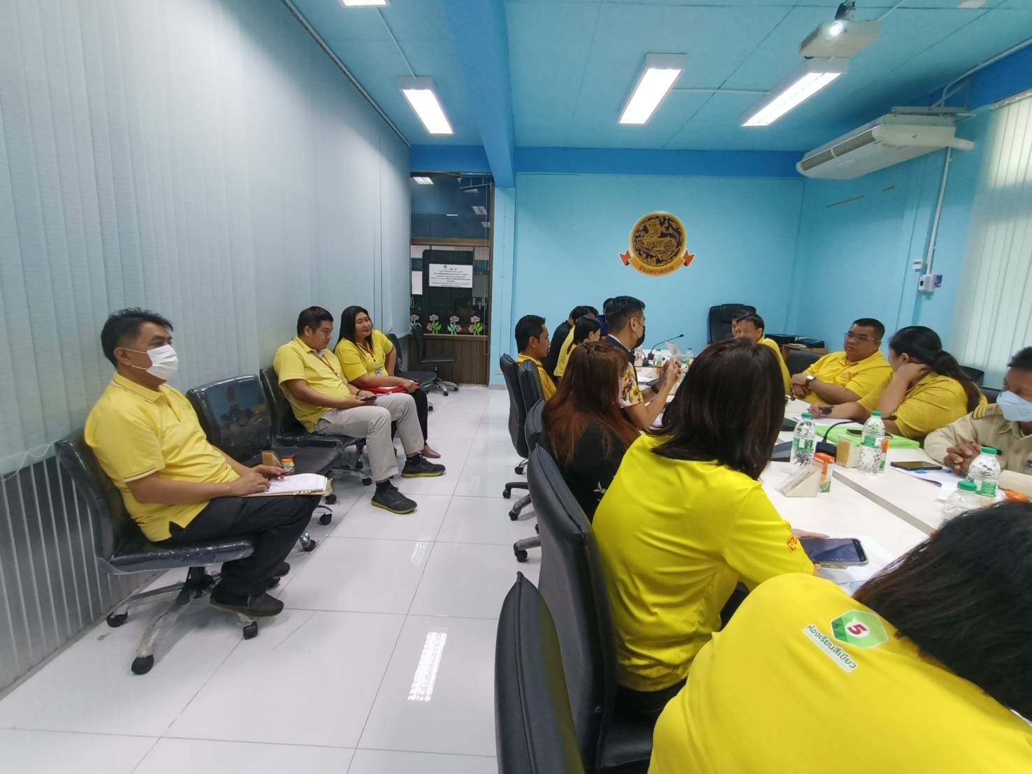 📌📑🎖️พช.บางกรวยดำเนินประชุมการนำเสนอผลการจัดเก็บและรับรองคุณภาพการจัดเก็บข้อมูลความจำเป็นพื้นฐาน (จปฐ.) ระดับอำเภอ ประจำปี 2567