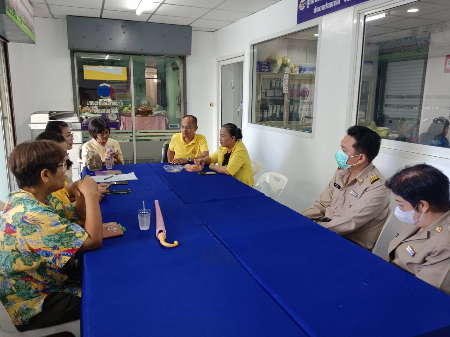 พช.ปากเกร็ดร่วมหารือแนวทางในการส่งเสริมการจัดตั้งศูนย์จัดการกองทุนชุมชนพัฒนาสู่การเป็นต้นแบบด้านการบริหารจัดการหนี้