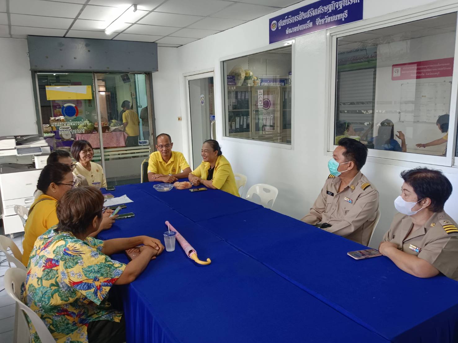 พช.ปากเกร็ดร่วมหารือแนวทางในการส่งเสริมการจัดตั้งศูนย์จัดการกองทุนชุมชนพัฒนาสู่การเป็นต้นแบบด้านการบริหารจัดการหนี้