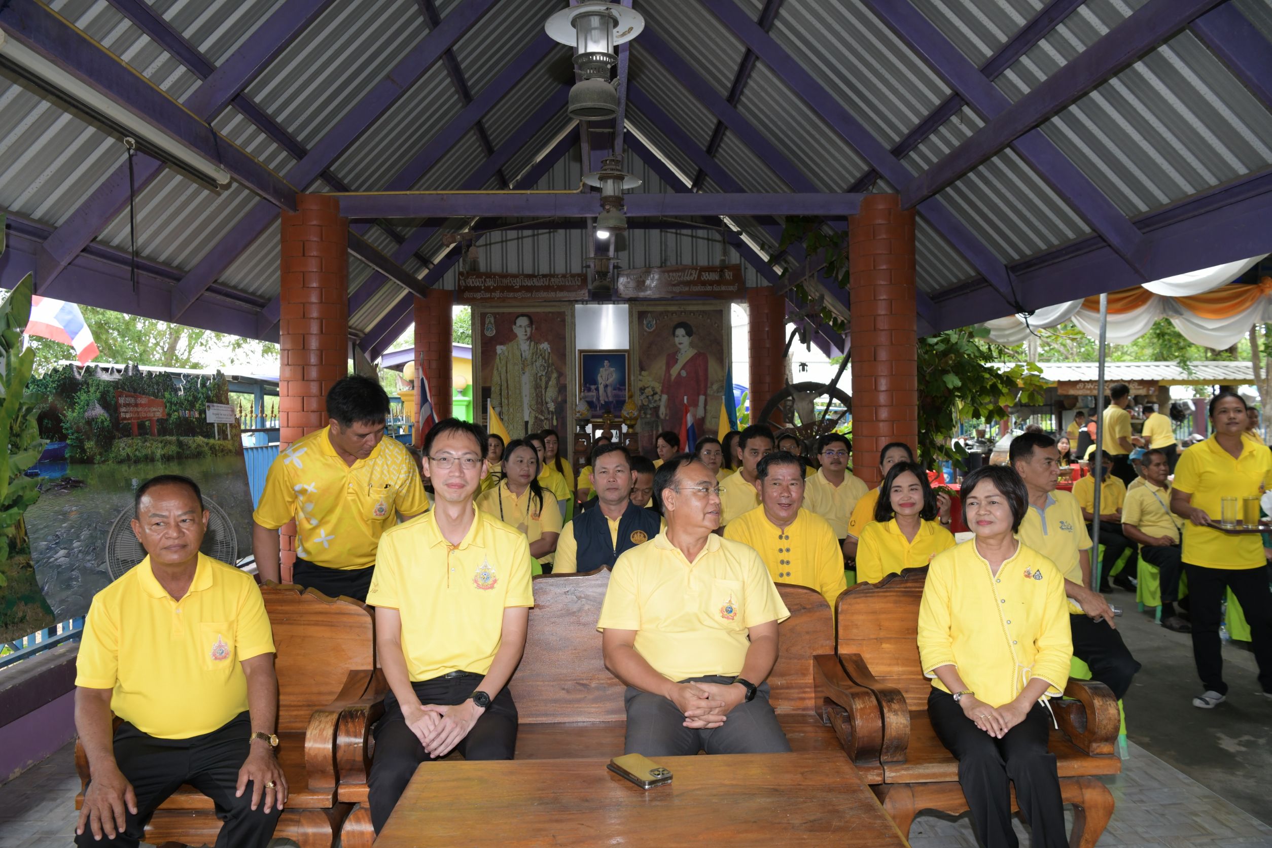 จังหวัดนนทบุรี (Kick off) โครงการ โคก หนอง นา อารยเกษตร เฉลิมพระเกียรติพระบาทสมเด็จพระเจ้าอยู่หัวเนื่องในโอกาสพระราชพิธีมหามงคลเฉลิมพระชนมพรรษา 6 รอบ 28 กรกฎาคม 2567