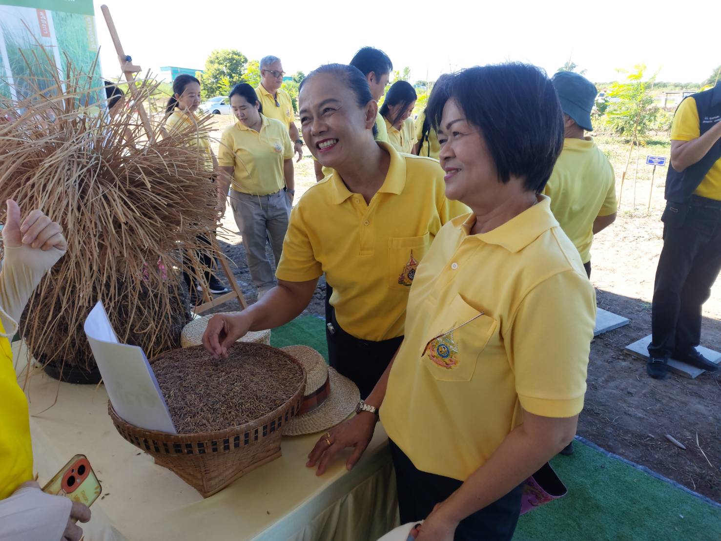 พช.นนทบุรีเข้าร่วมโครงการรณรงค์และส่งเสริมการปลูกหญ้าแฝกเฉลิมพระเกียรติพระบามสมเด็จพระเจ้าอยู่หัว เนื่องในโอกาสพระราชพิธีมหามงคลเฉลิมพระชนมพรรษา 6 รอบ 28 กรกฎาคม 2567