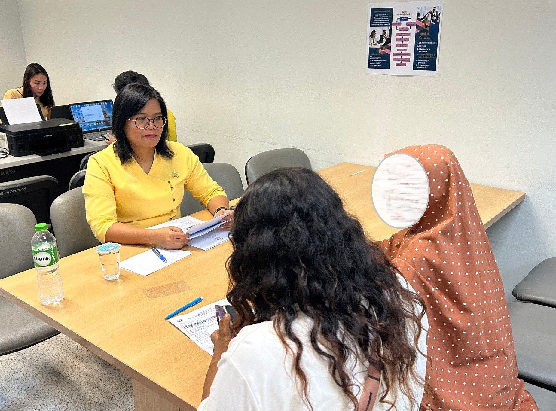 🚩 พช.นนท์ ดำเนินการไกล่เกลี่ยแก้หนี้กองทุนพัฒนาบทบาทสตรี