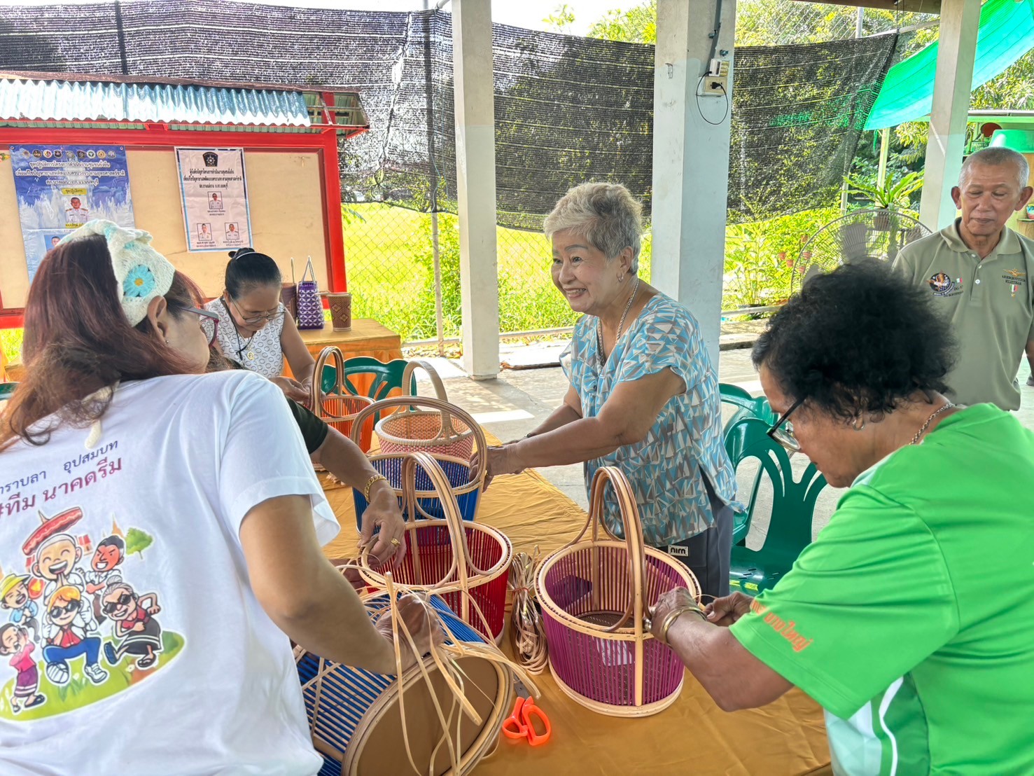 พช. บางใหญ่ สนับสนุนโครงการสนับสนุนการขับเคลื่อนกิจกรรมตามแผนพัฒนาตำบล กิจกรรมพัฒนาศักยภาพกลุ่ม องค์กร และเครือข่าย