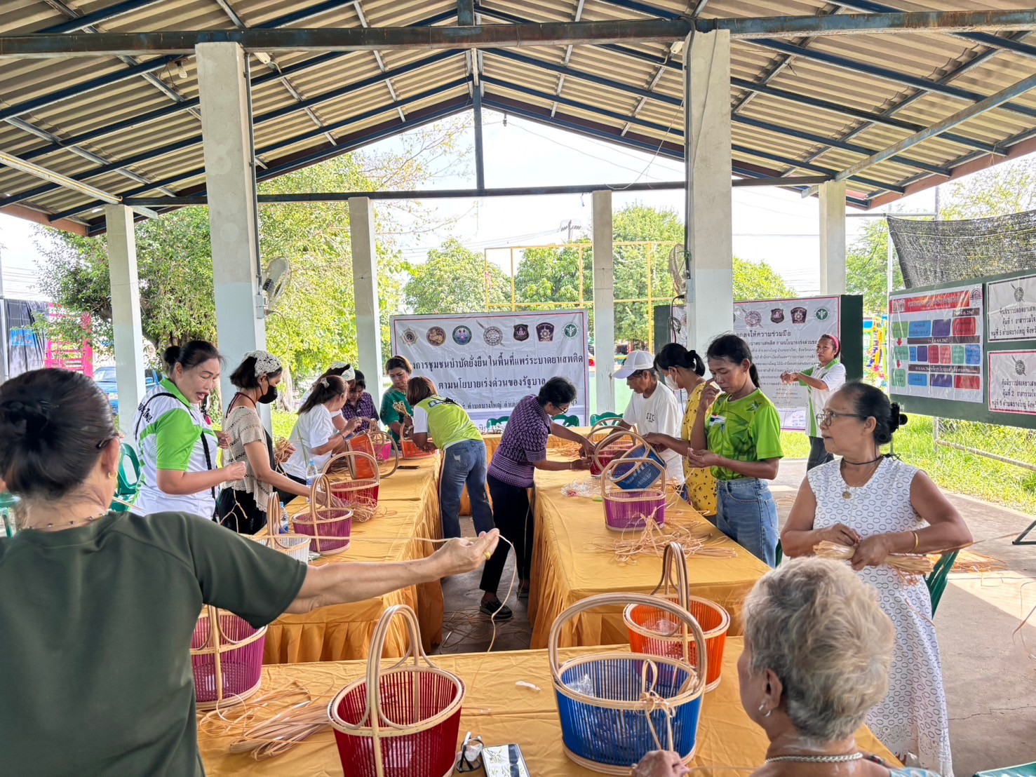 พช. บางใหญ่ สนับสนุนโครงการสนับสนุนการขับเคลื่อนกิจกรรมตามแผนพัฒนาตำบล กิจกรรมพัฒนาศักยภาพกลุ่ม องค์กร และเครือข่าย