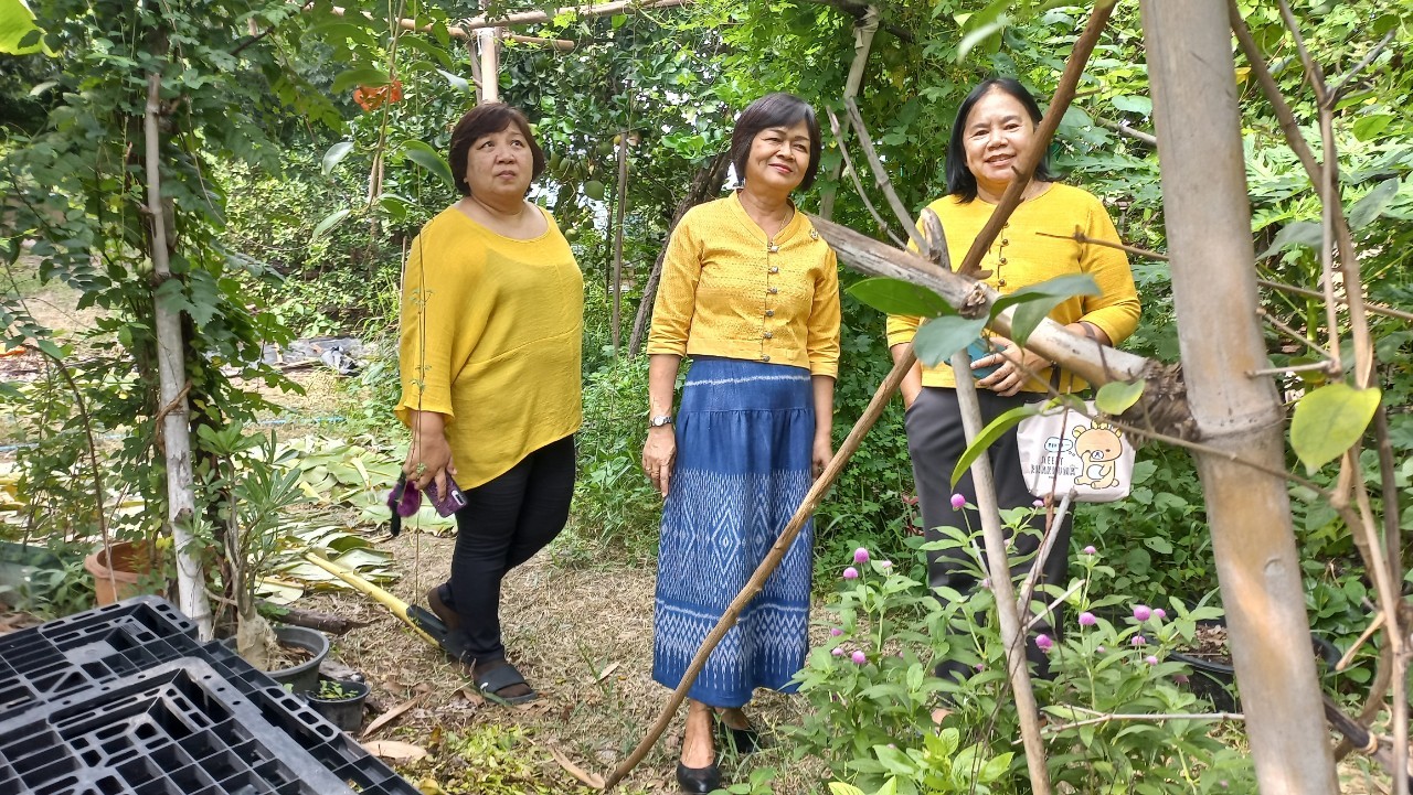 🚩พช.นนท์ ลงพื้นที่แปลงโคก หนอง นา