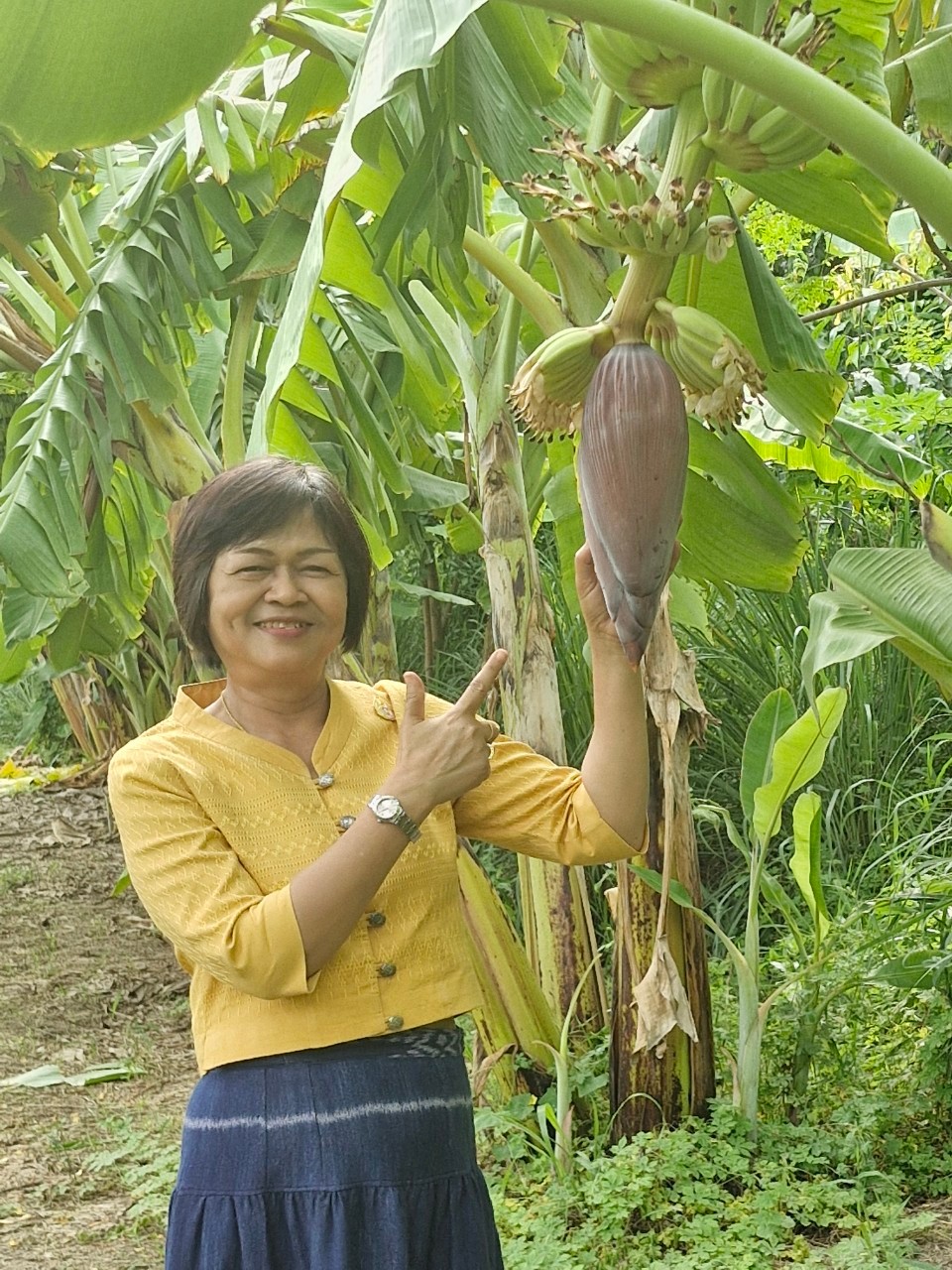 🚩พช.นนท์ ลงพื้นที่แปลงโคก หนอง นา