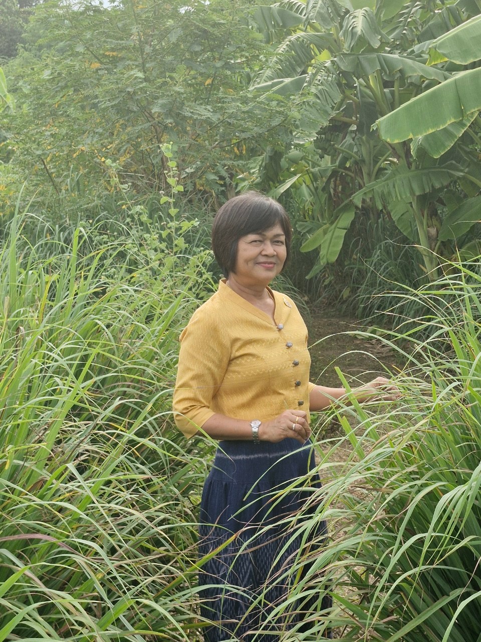 🚩พช.นนท์ ลงพื้นที่แปลงโคก หนอง นา