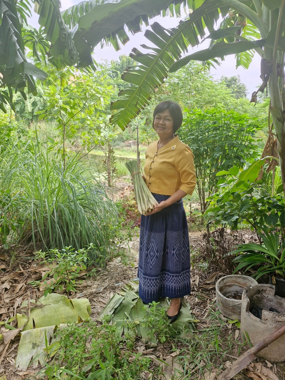 🚩พช.นนท์ ลงพื้นที่แปลงโคก หนอง นา