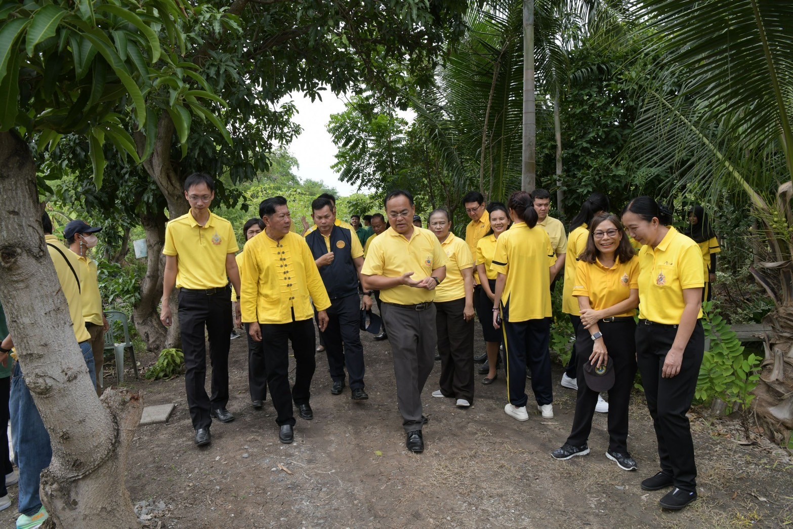 จังหวัดนนทบุรี (Kick off) โครงการ โคก หนอง นา อารยเกษตร เฉลิมพระเกียรติพระบาทสมเด็จพระเจ้าอยู่หัวเนื่องในโอกาสพระราชพิธีมหามงคลเฉลิมพระชนมพรรษา 6 รอบ 28 กรกฎาคม 2567
