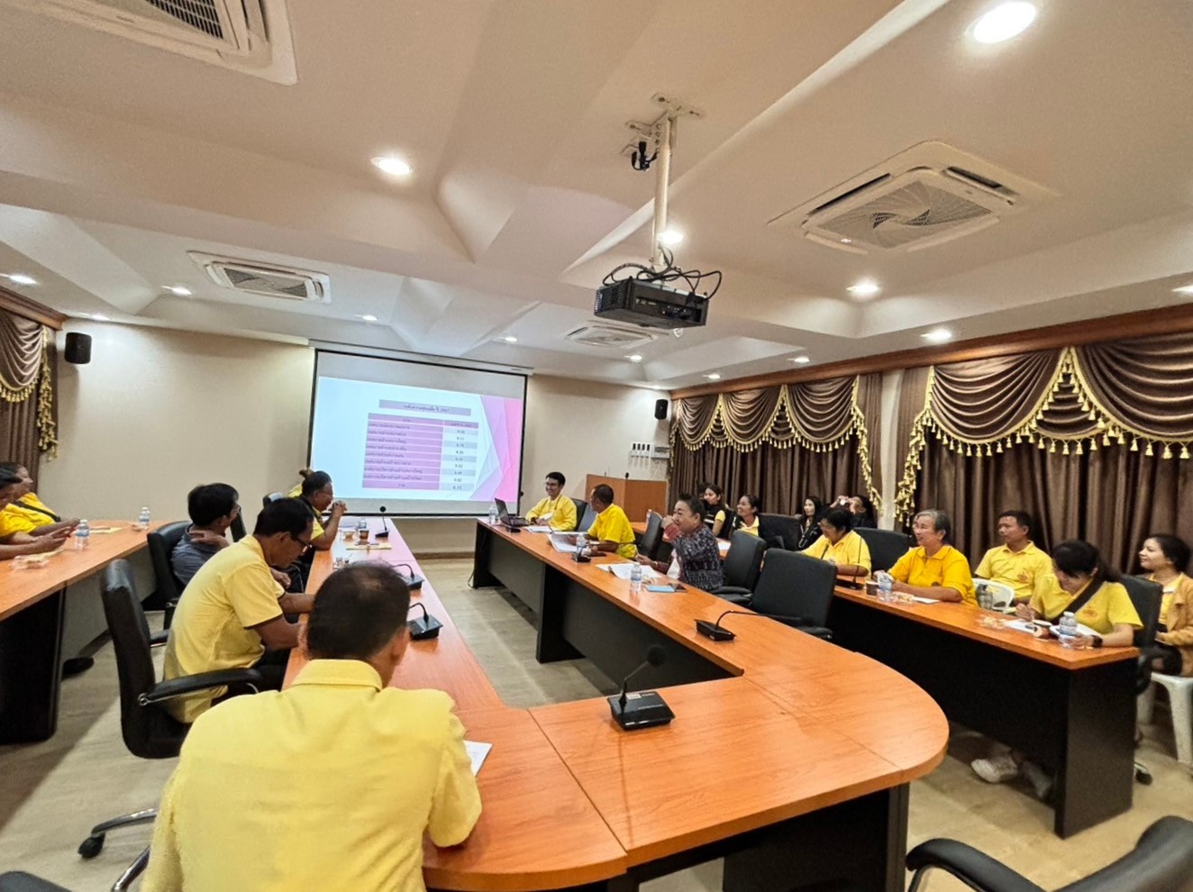 พช.บางใหญ่ ดำเนินการประชุมรับรองข้อมูล จปฐ. ปี 2567 อำเภอบางใหญ่