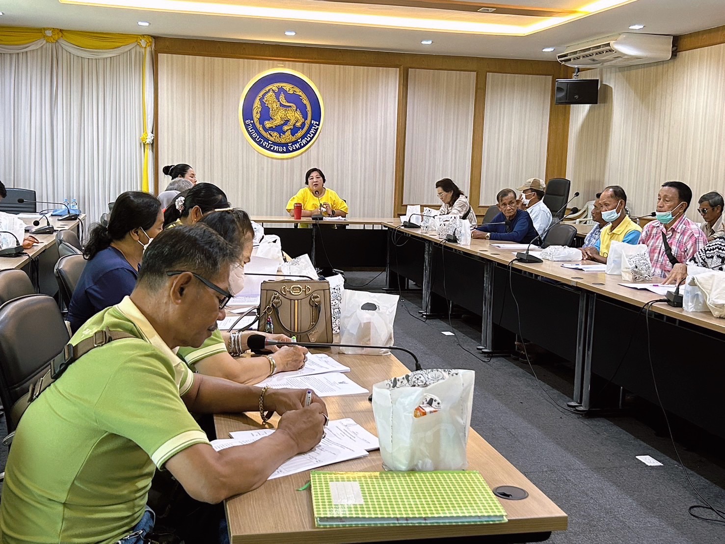 📣สพอ.บางบัวทอง ดำเนินโครงการประชุมเชิงปฏิบัติการเสริมสร้างธรรมาภิบาล โครงการแก้ไขปัญหาความยากจน (กข.คจ.)