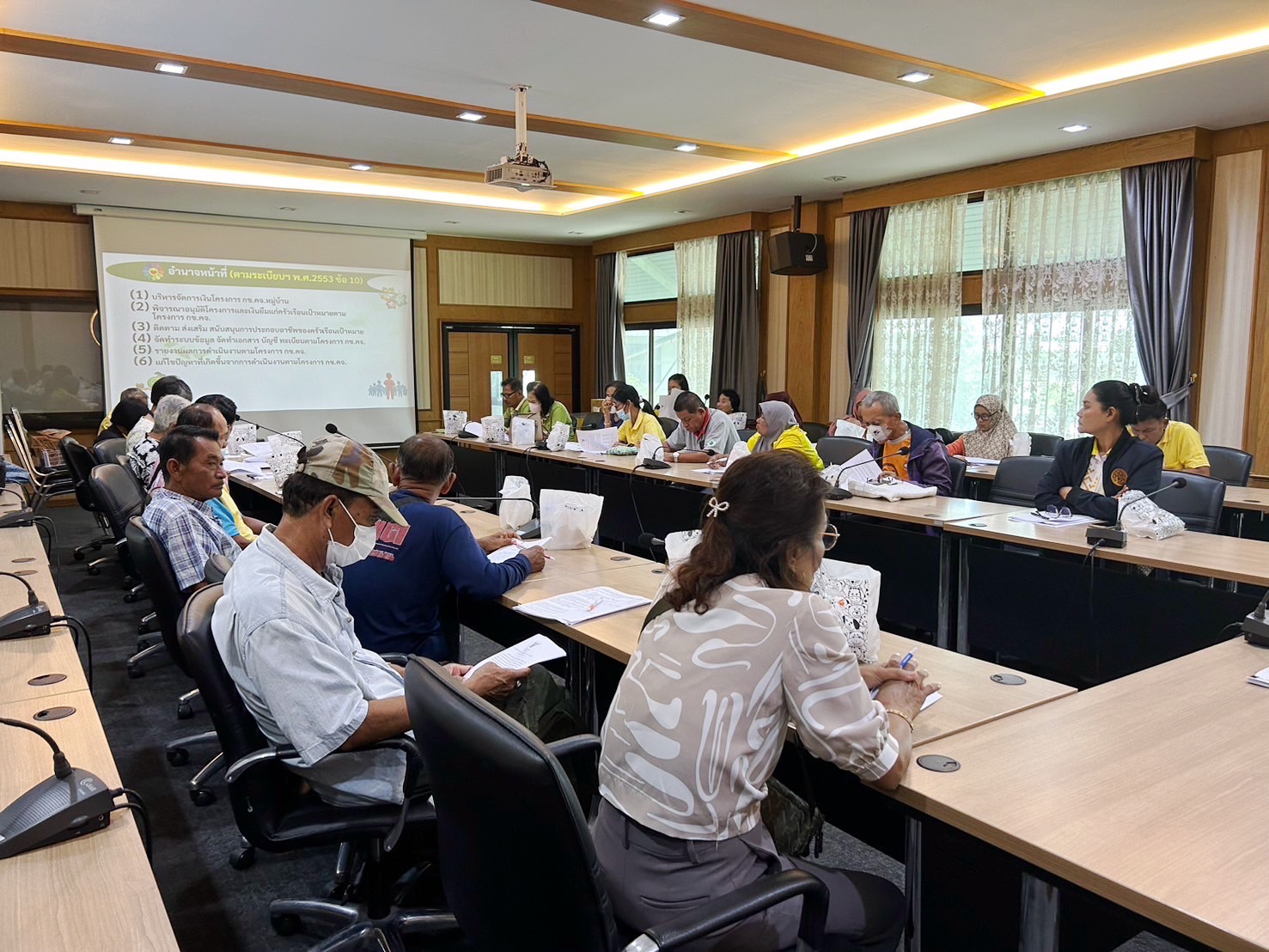 📣สพอ.บางบัวทอง ดำเนินโครงการประชุมเชิงปฏิบัติการเสริมสร้างธรรมาภิบาล โครงการแก้ไขปัญหาความยากจน (กข.คจ.)