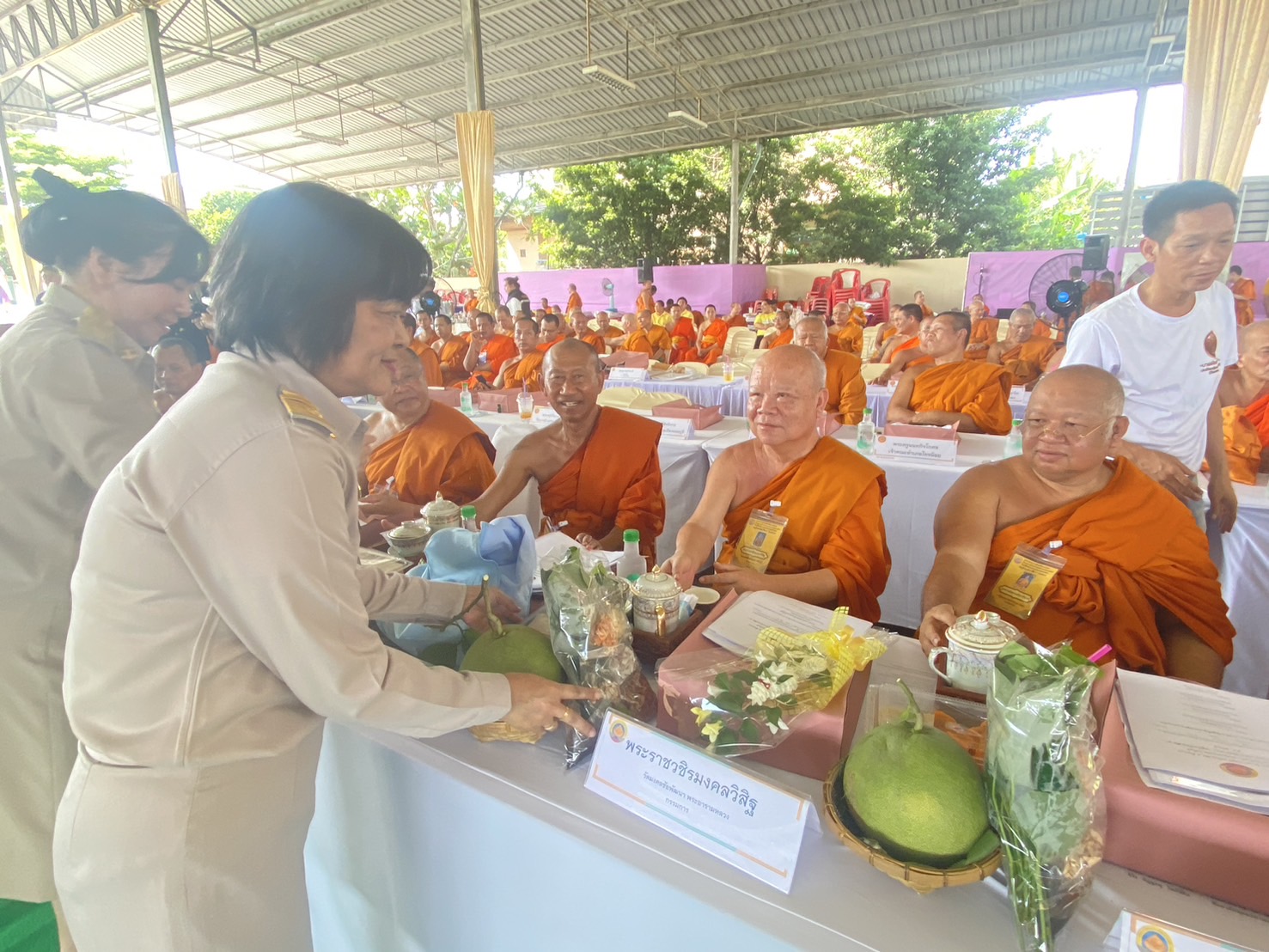 พช ฺนนทบุรีเข้าร่วมลงพื้นที่ตรวจเยี่ยมและติดตามผลการดำเนินงานโครงการสร้างความปรองดองสมานฉันท์ โดยใช้หลักธรรม ทางพระพุทธศาสนา “หมู่บ้านรักษาศีล 5” จังหวัดนนทบุรี ประจำปีงบประมาณ พ.ศ.2567