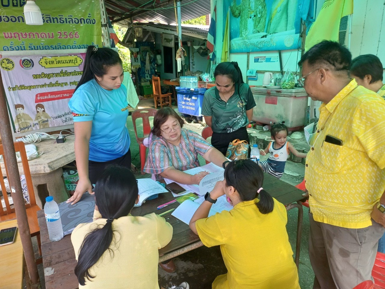 สพอ.ปากเกร็ดลงพื้นที่ตรวจเยี่ยมโครงการแก้ไขปัญหาความยากจน(กข.คจ)