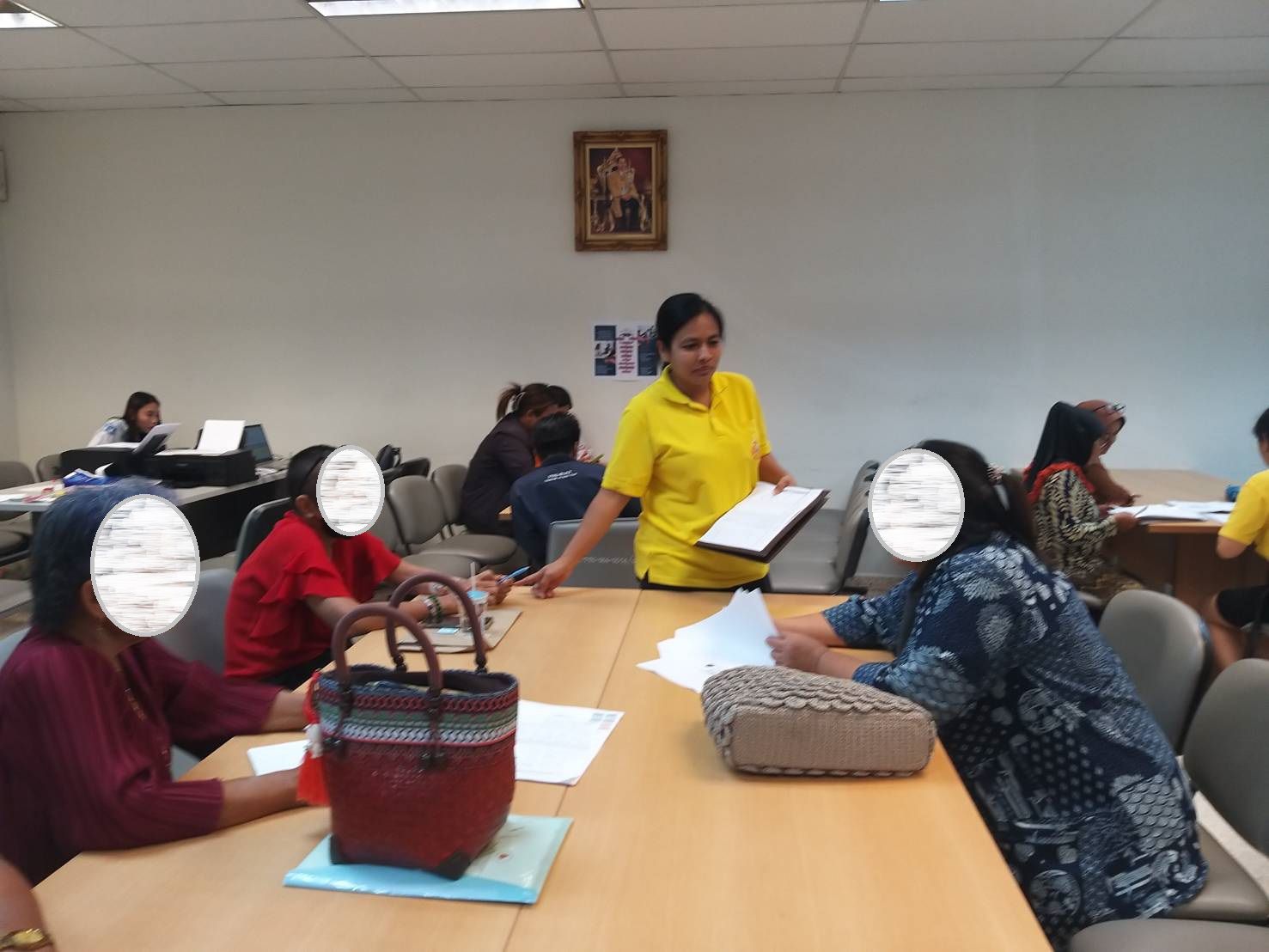 💕 พช.นนท์ ดำเนินการไกล่เกลี่ยแก้หนี้กองทุนพัฒนาบทบาทสตรี 💕