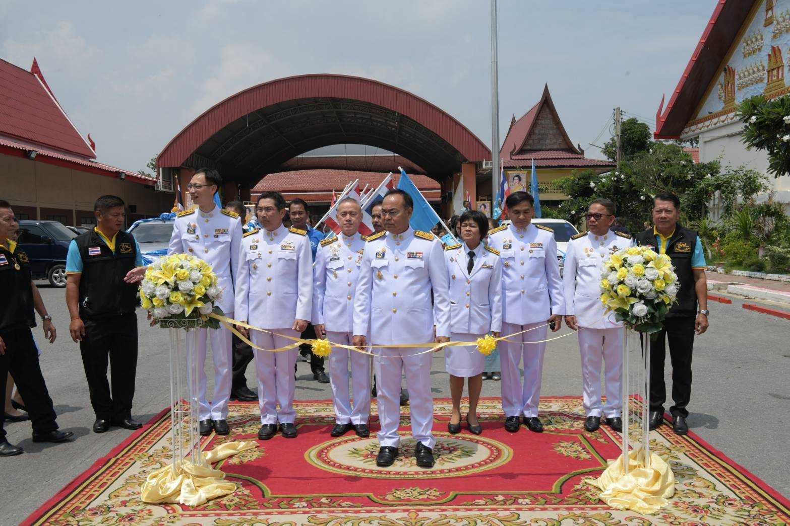 สำนักงานพัฒนาชุมชนจังหวัดนนทบุรีจัดพิธีมอบเงินพระราชทานขวัญถุงกองทุนแม่ของแผ่นดิน ประจำปี 2567