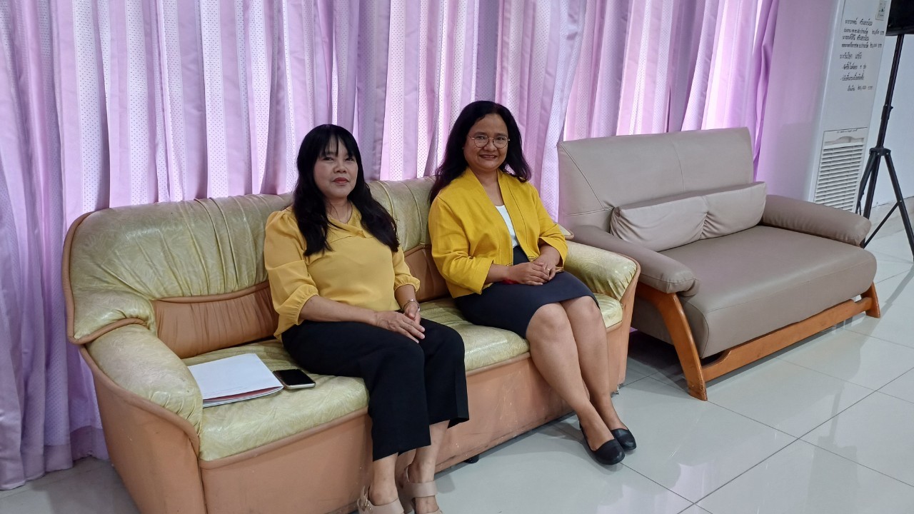 พช.ปากเกร็ดร่วมกับเครือข่ายกองทุนแม่ของแผ่นดินอำเภอปากเกร็ดดำเนินโครงการฝึกอบรมคณะกรรมการกองทุนแม่ของแผ่นดิน ในการให้ความรู้เรื่องการดูแลและระงับเหตุผู้ป่วยจิตเวช